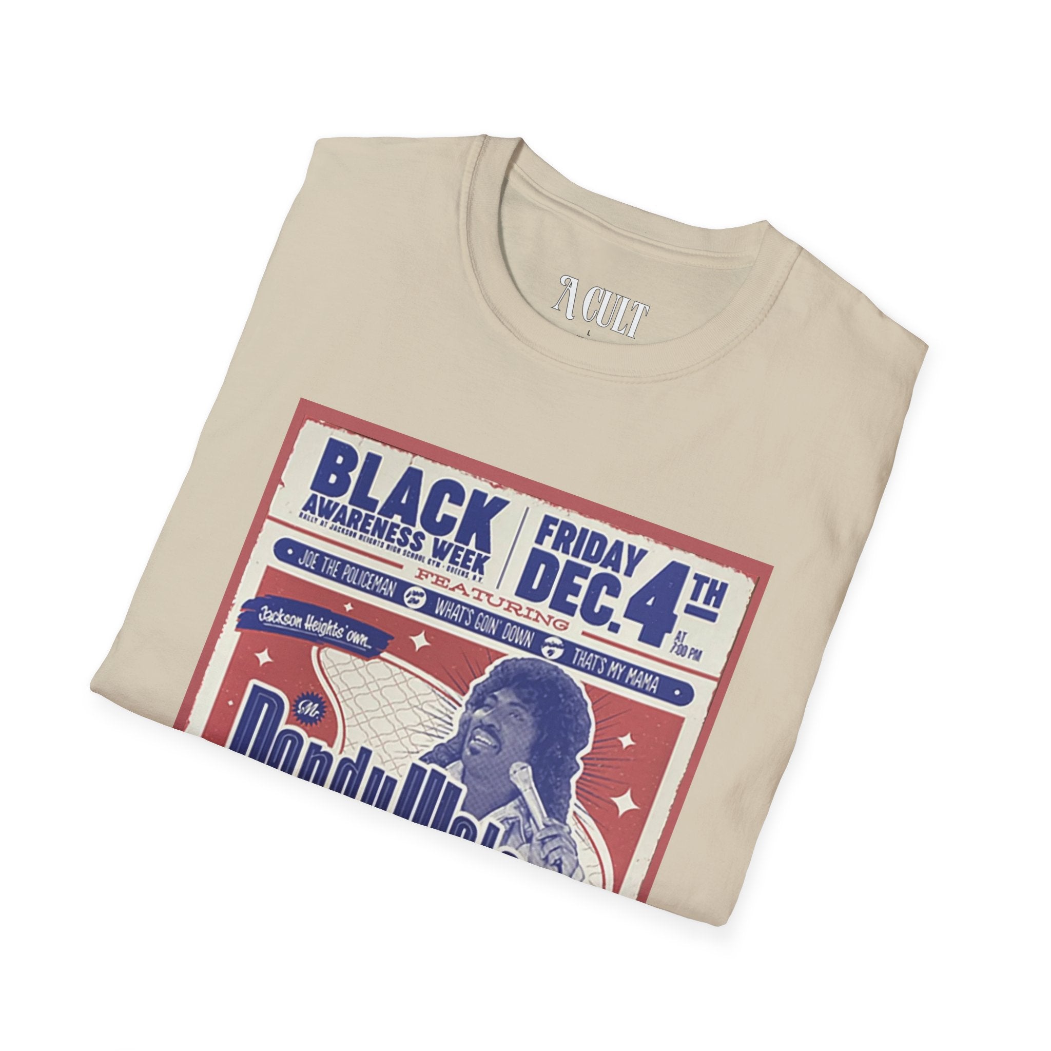 Coming To America - Randy Watson Concert - Unisex Soft-Style T-Shirt