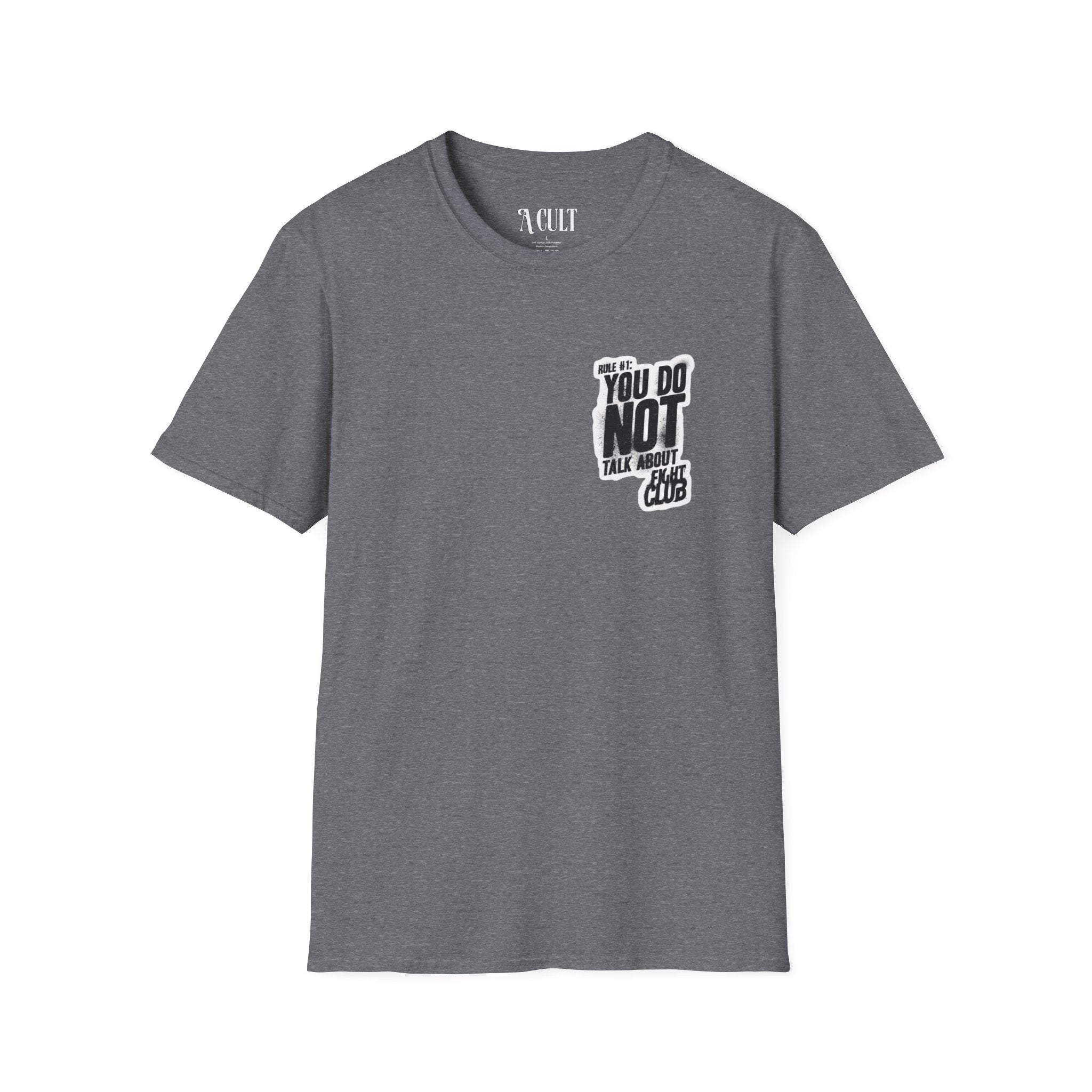Fight Club - Rules - Unisex Soft-Style T-Shirt