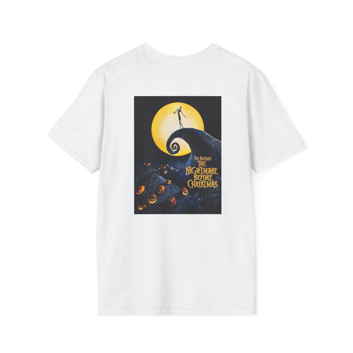 The Nightmare Before Christmas - Moon - Unisex Soft-Style T-Shirt