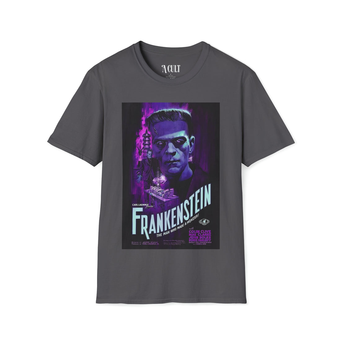 Frankenstein - by Carl Laemmle - Unisex Soft-Style T-Shirt