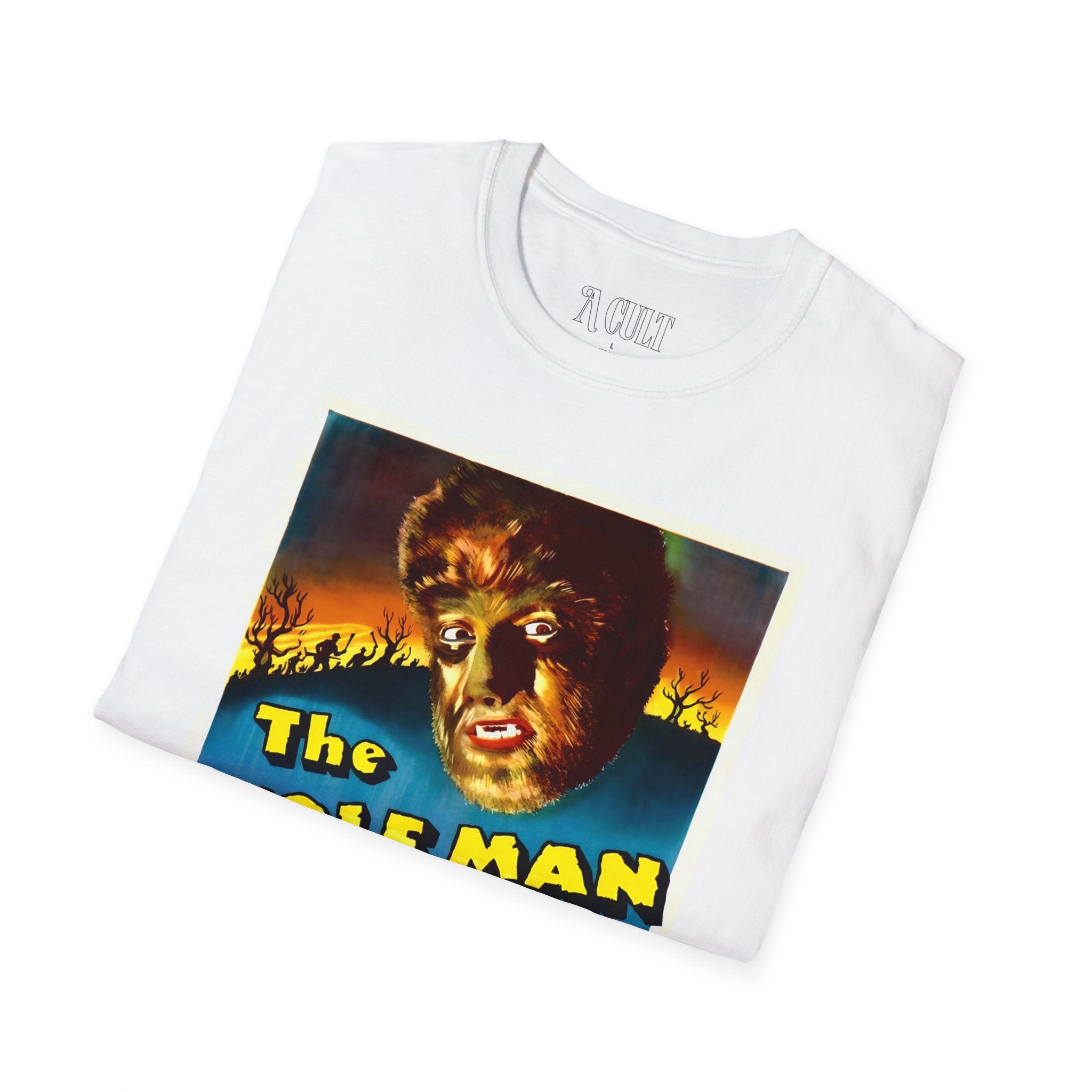The Wolf Man - Poster - Unisex Soft-Style T-Shirt