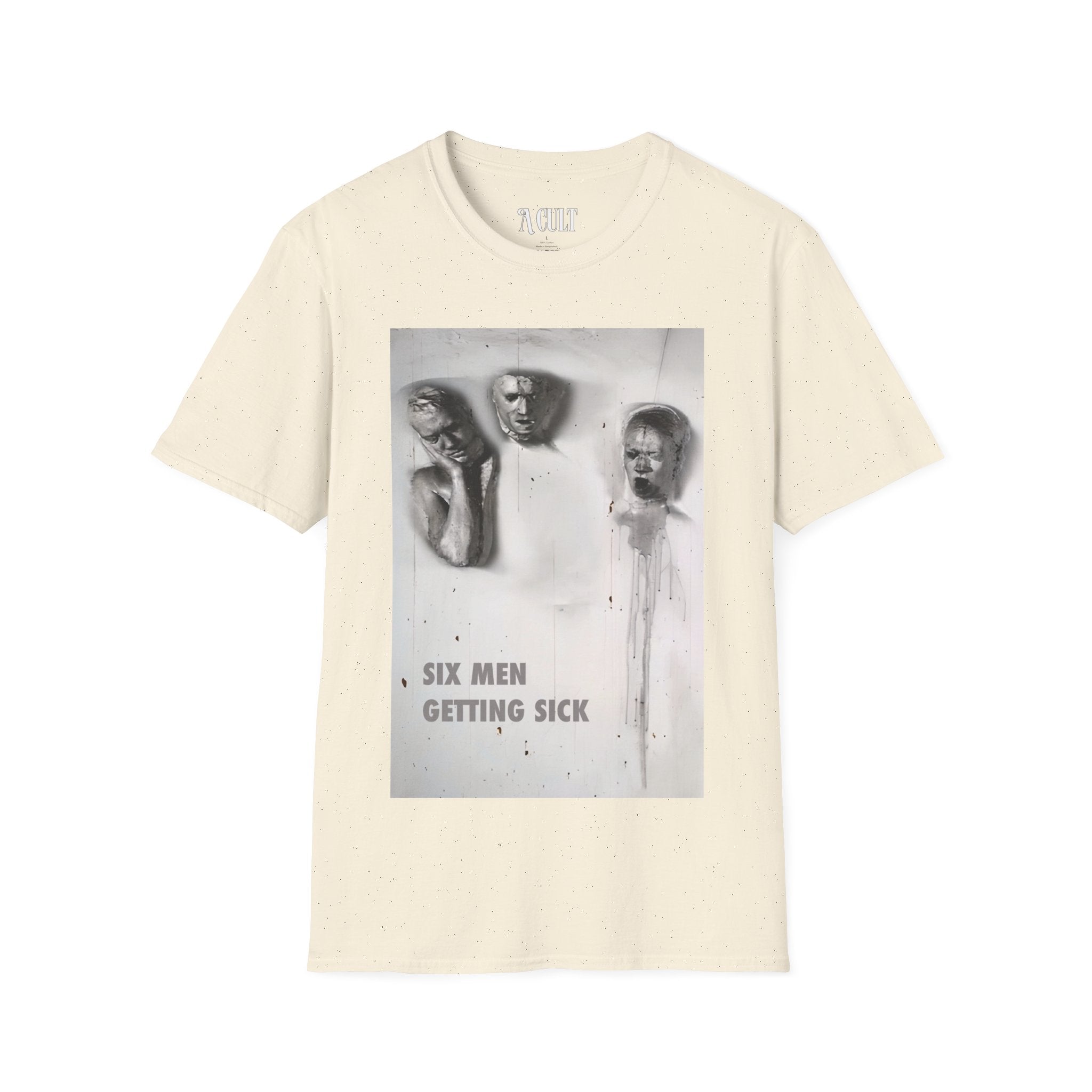 David Lynch - Six Men Getting Sick - Unisex Soft-Style T-Shirt