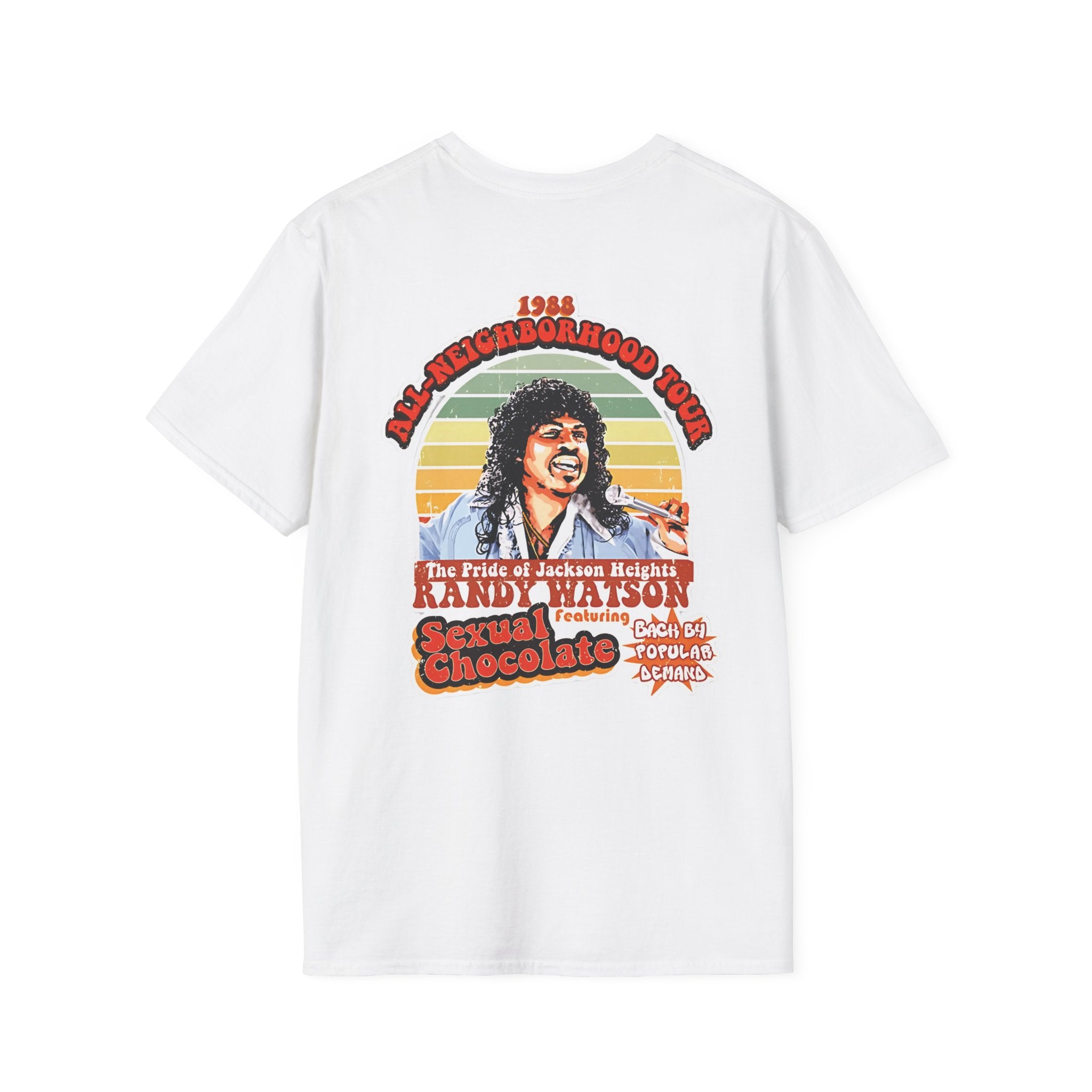 Coming To America - Randy & Chocolate - Unisex Soft-Style T-Shirt