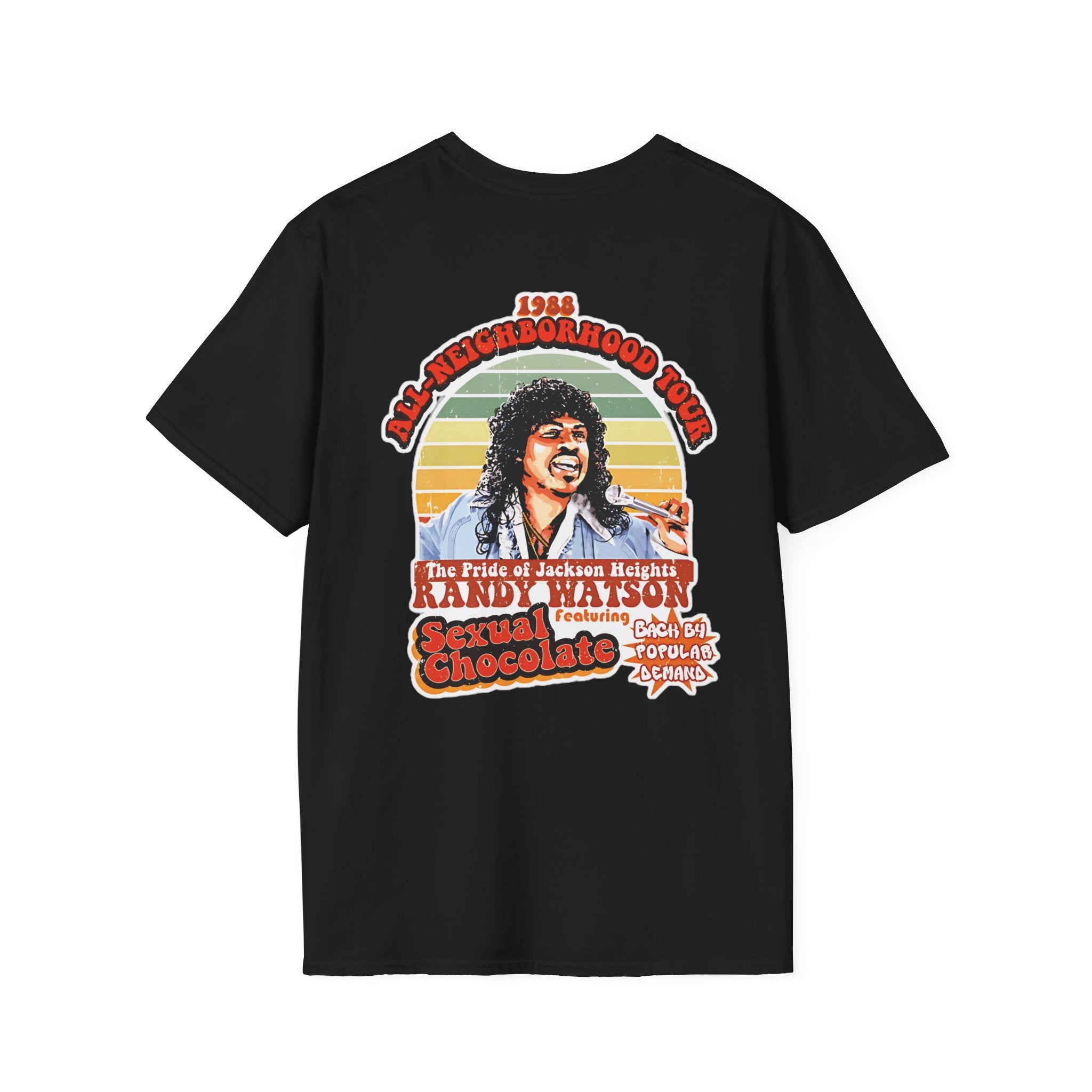 Coming To America - Randy & Chocolate - Unisex Soft-Style T-Shirt