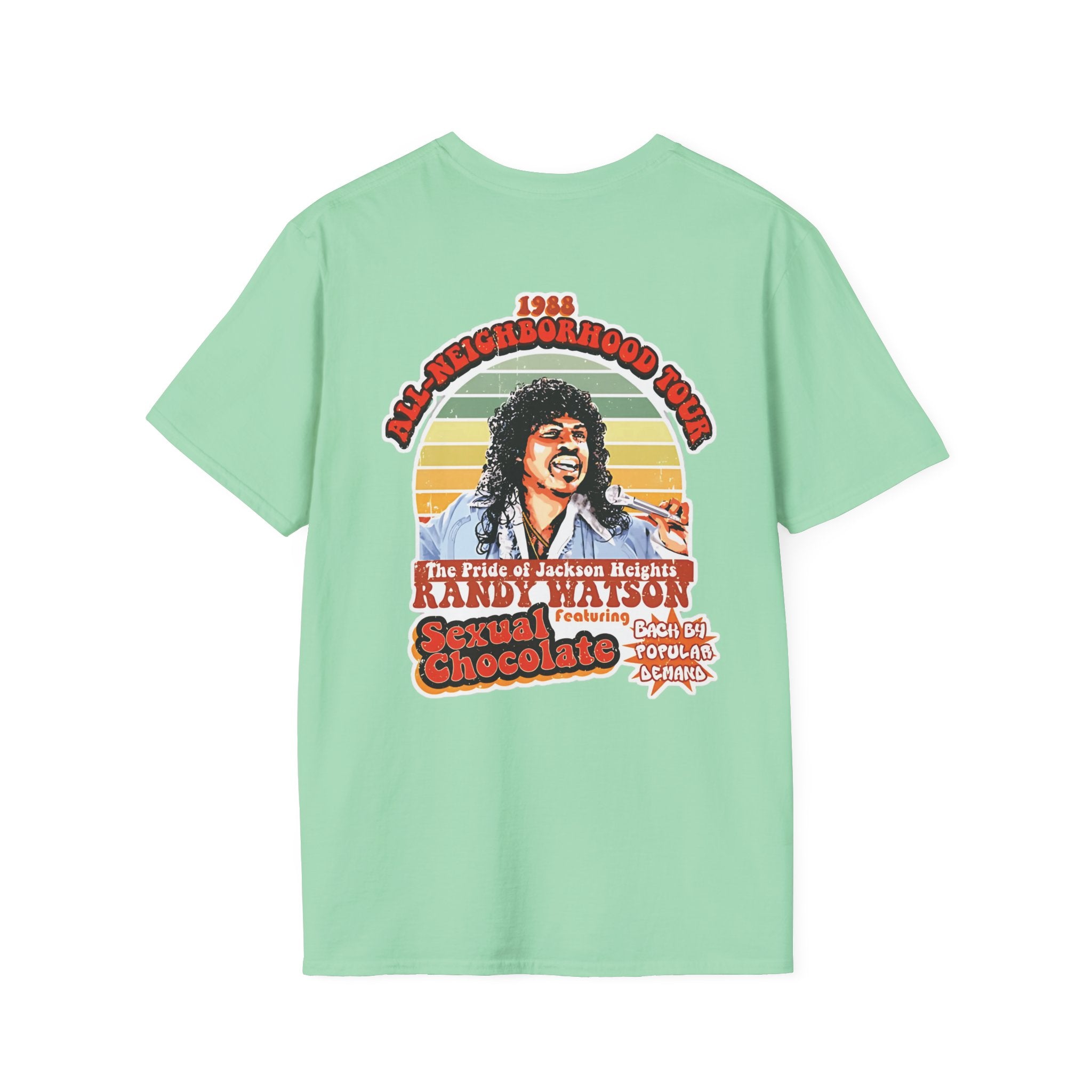 Coming To America - Randy & Chocolate - Unisex Soft-Style T-Shirt