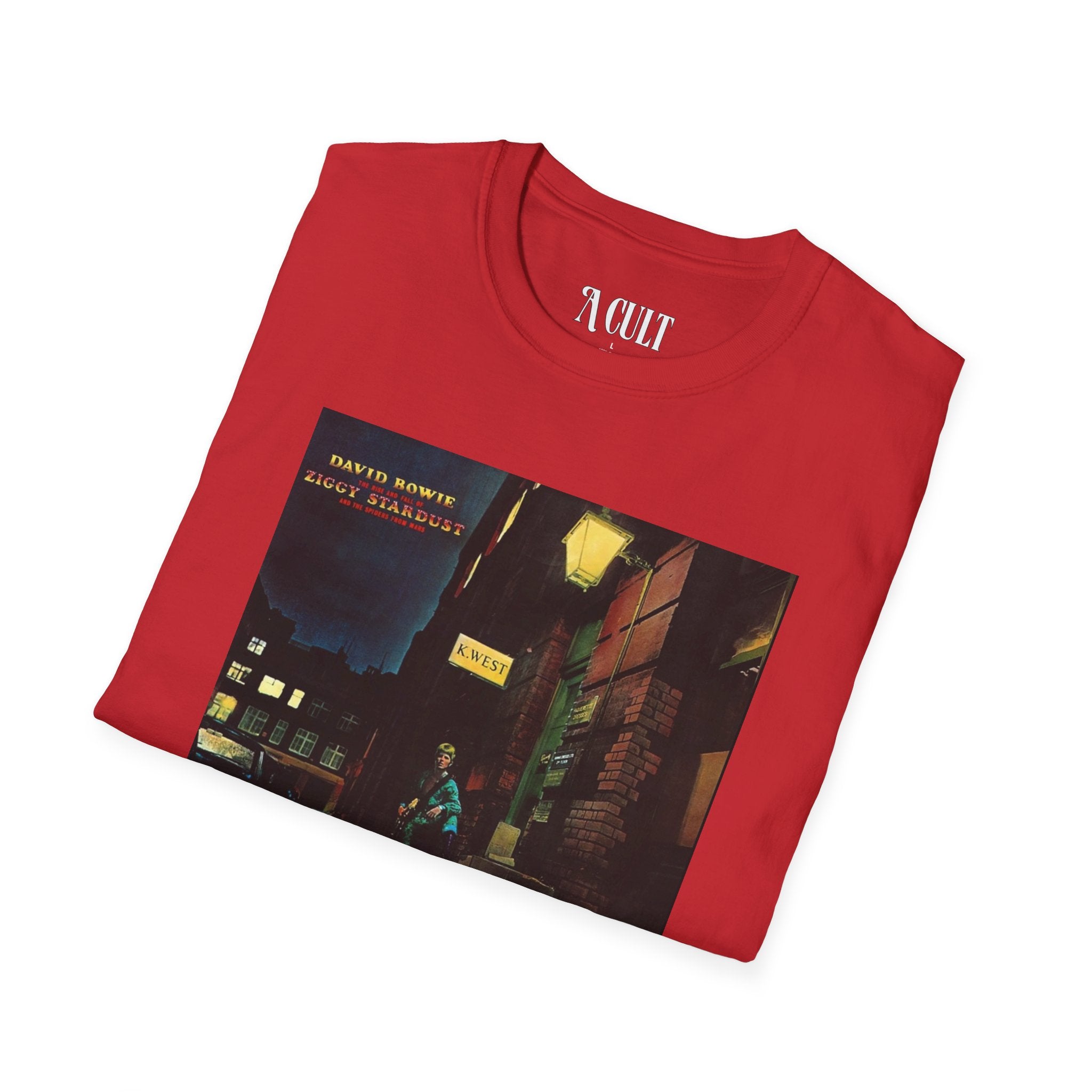 David Bowie - Ziggy - Unisex Soft-Style T-Shirt