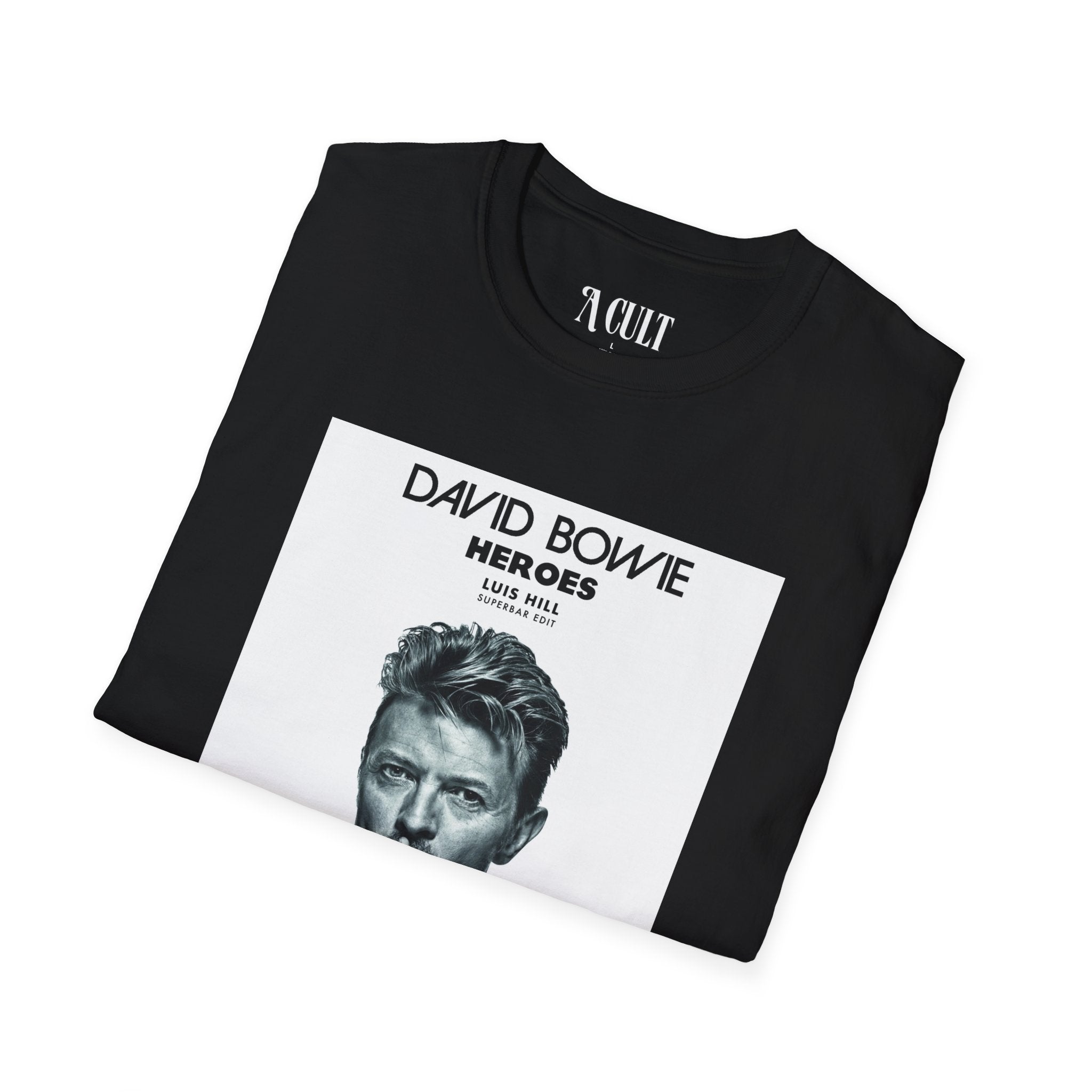 David Bowie - Heroes - Unisex Soft-Style T-Shirt