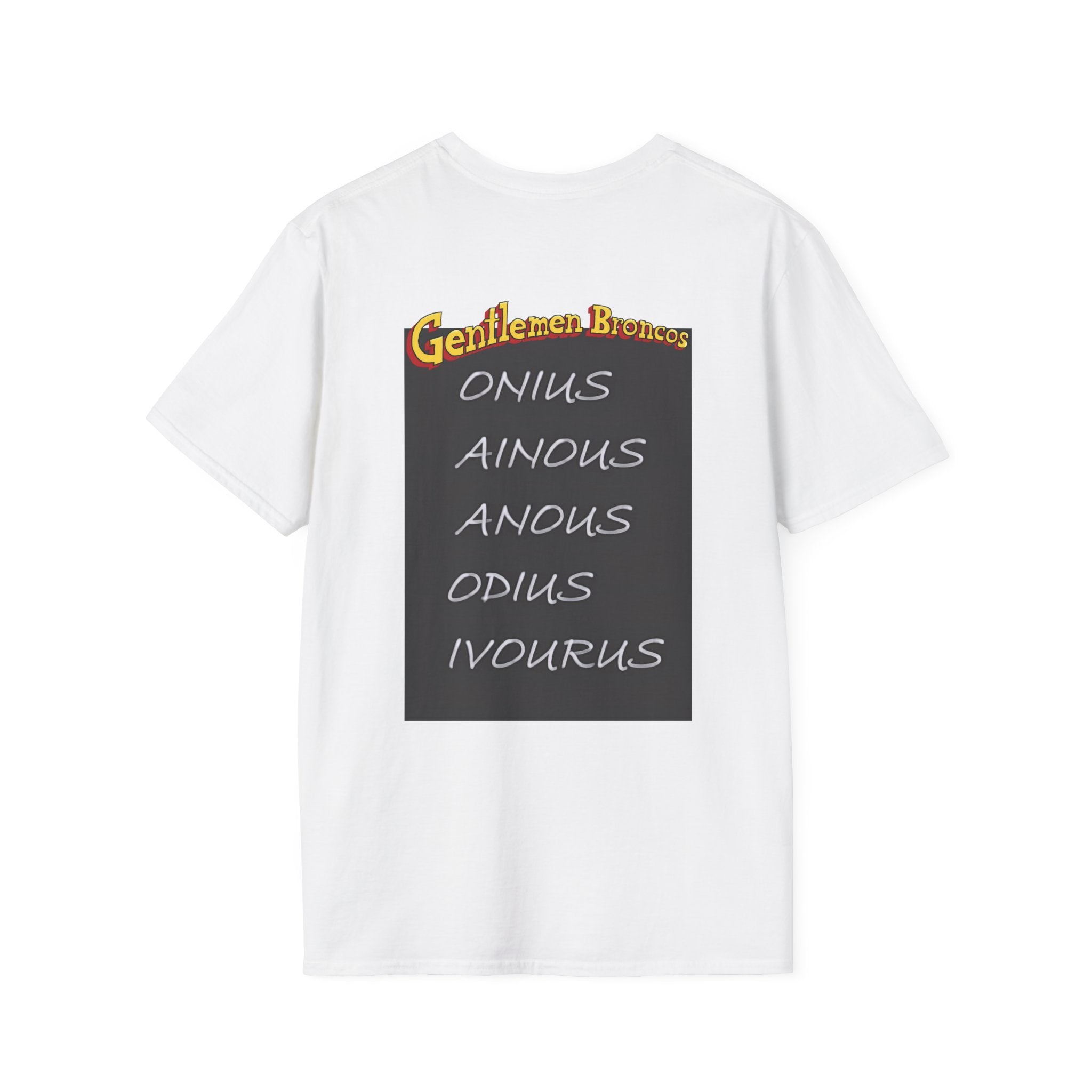 Gentlemen Broncos - Onius - Unisex Soft-Style T-Shirt