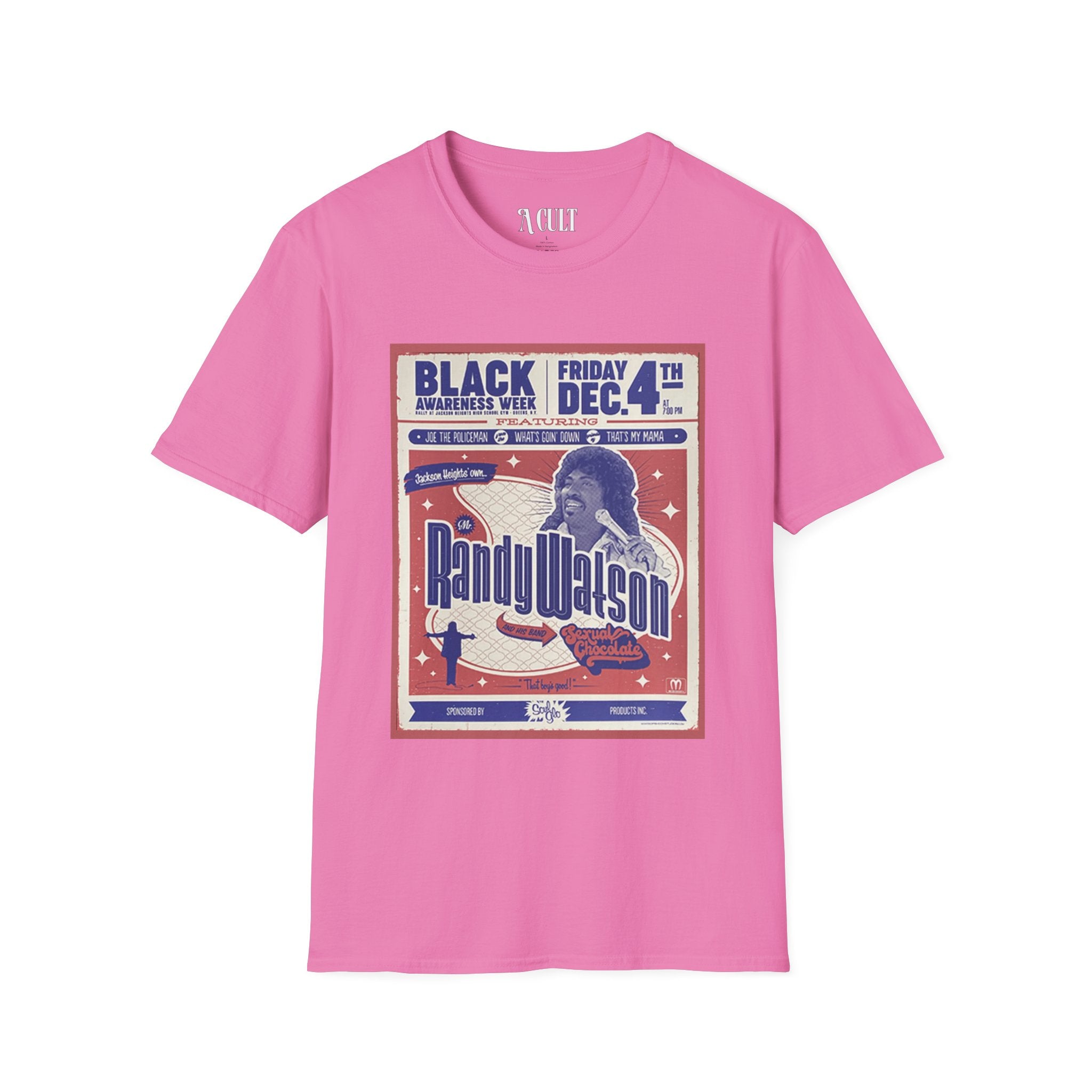 Coming To America - Randy Watson Concert - Unisex Soft-Style T-Shirt