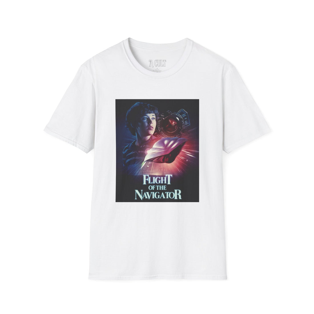 Flight of the Navigator - DVD Cover - Unisex Soft-Style T-Shirt