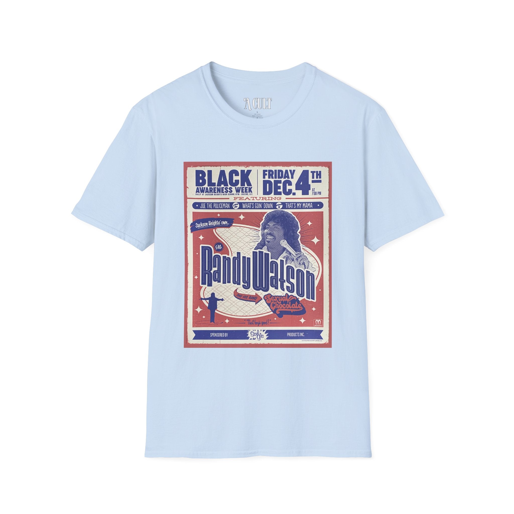Coming To America - Randy Watson Concert - Unisex Soft-Style T-Shirt