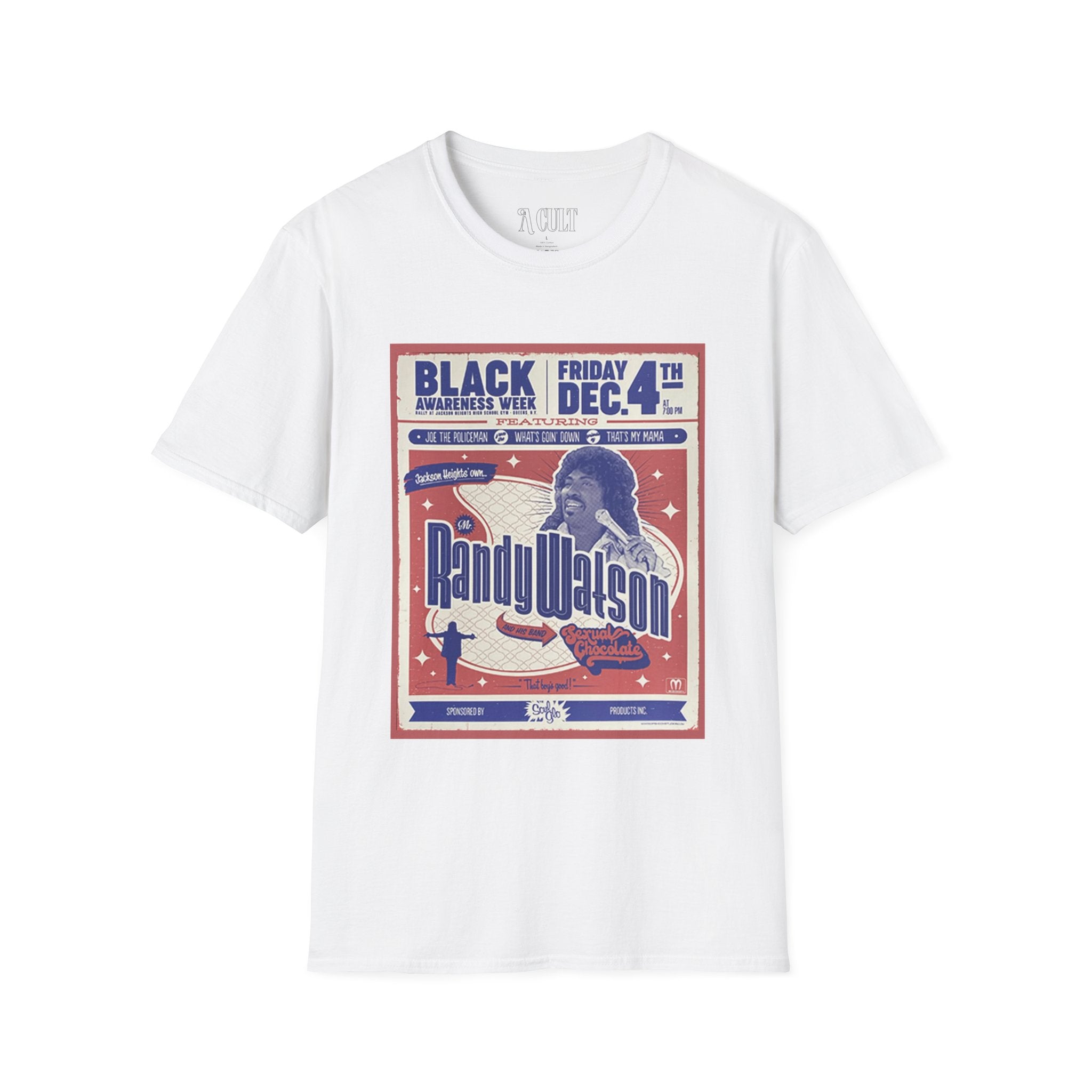 Coming To America - Randy Watson Concert - Unisex Soft-Style T-Shirt
