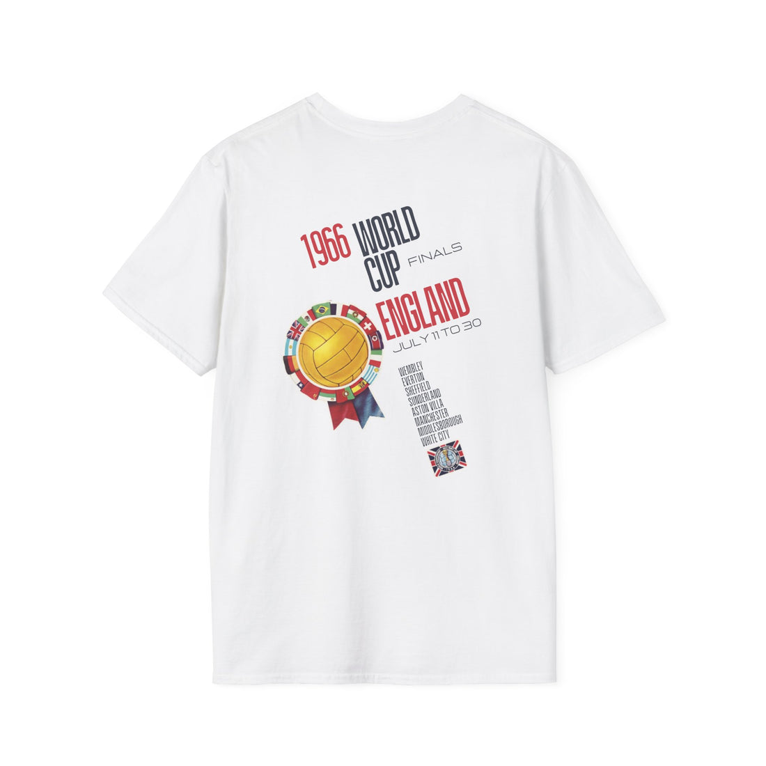 World Cup - England 1966 - Willie - Unisex Soft-Style T-Shirt