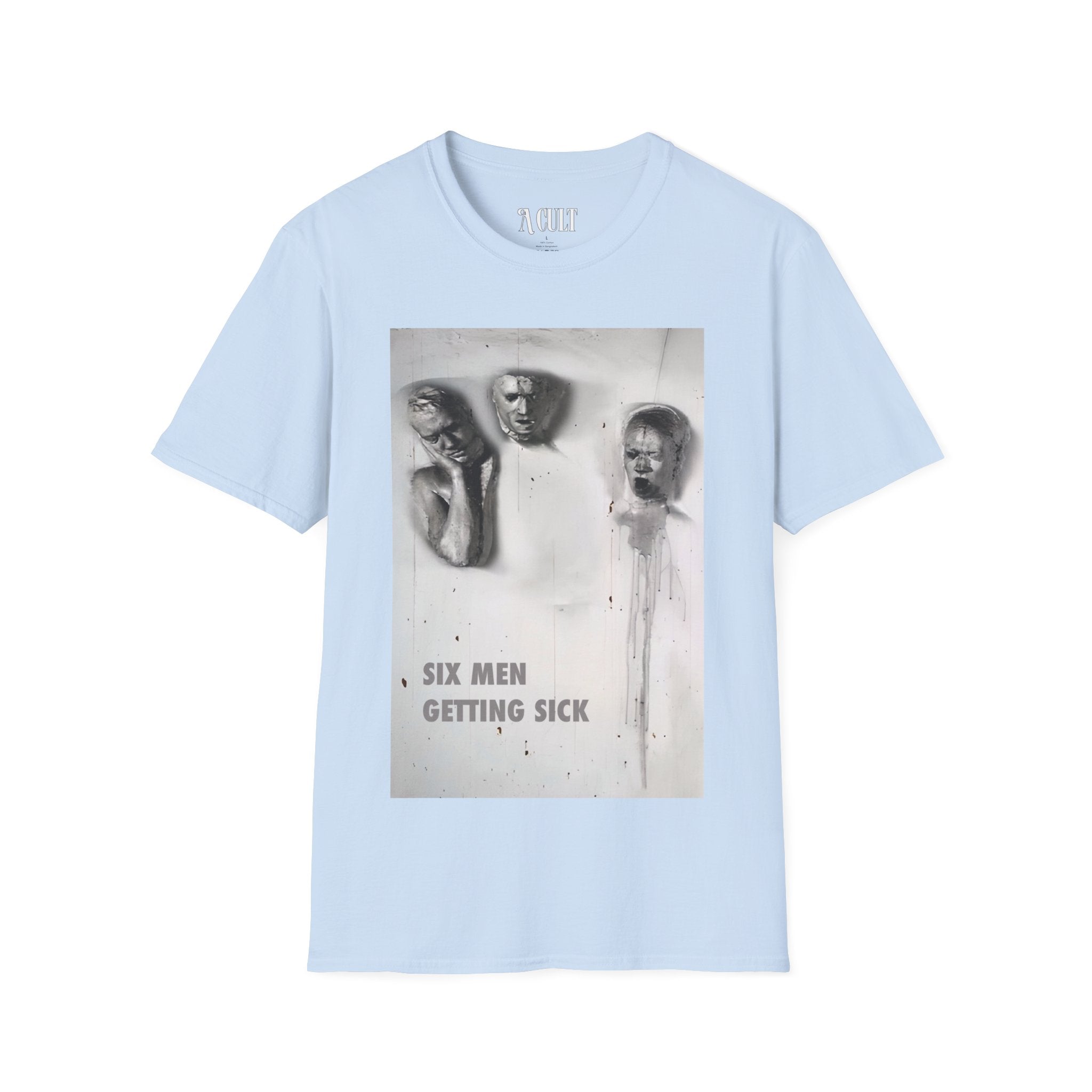 David Lynch - Six Men Getting Sick - Unisex Soft-Style T-Shirt