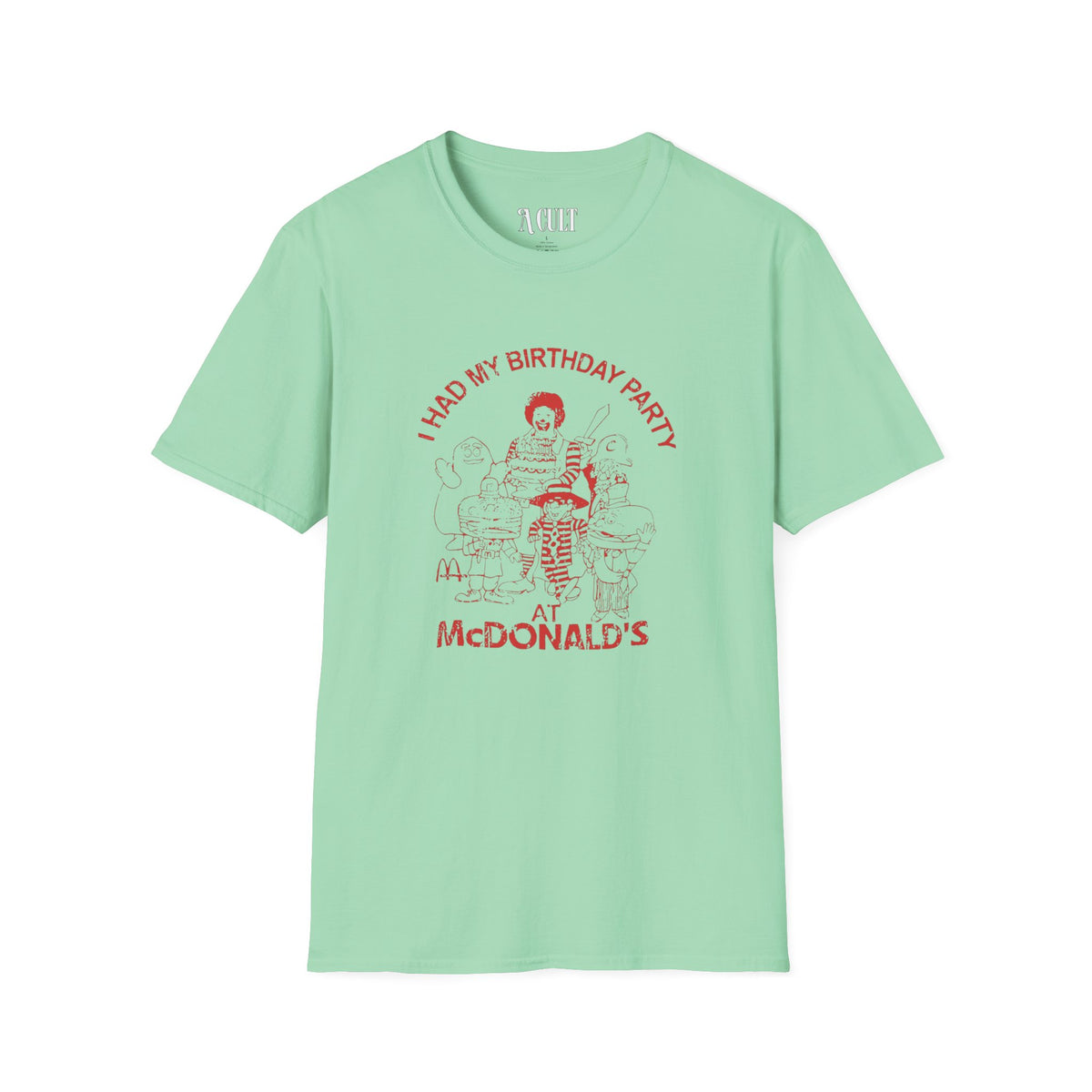 McDonald - Party - Unisex Soft-Style T-Shirt