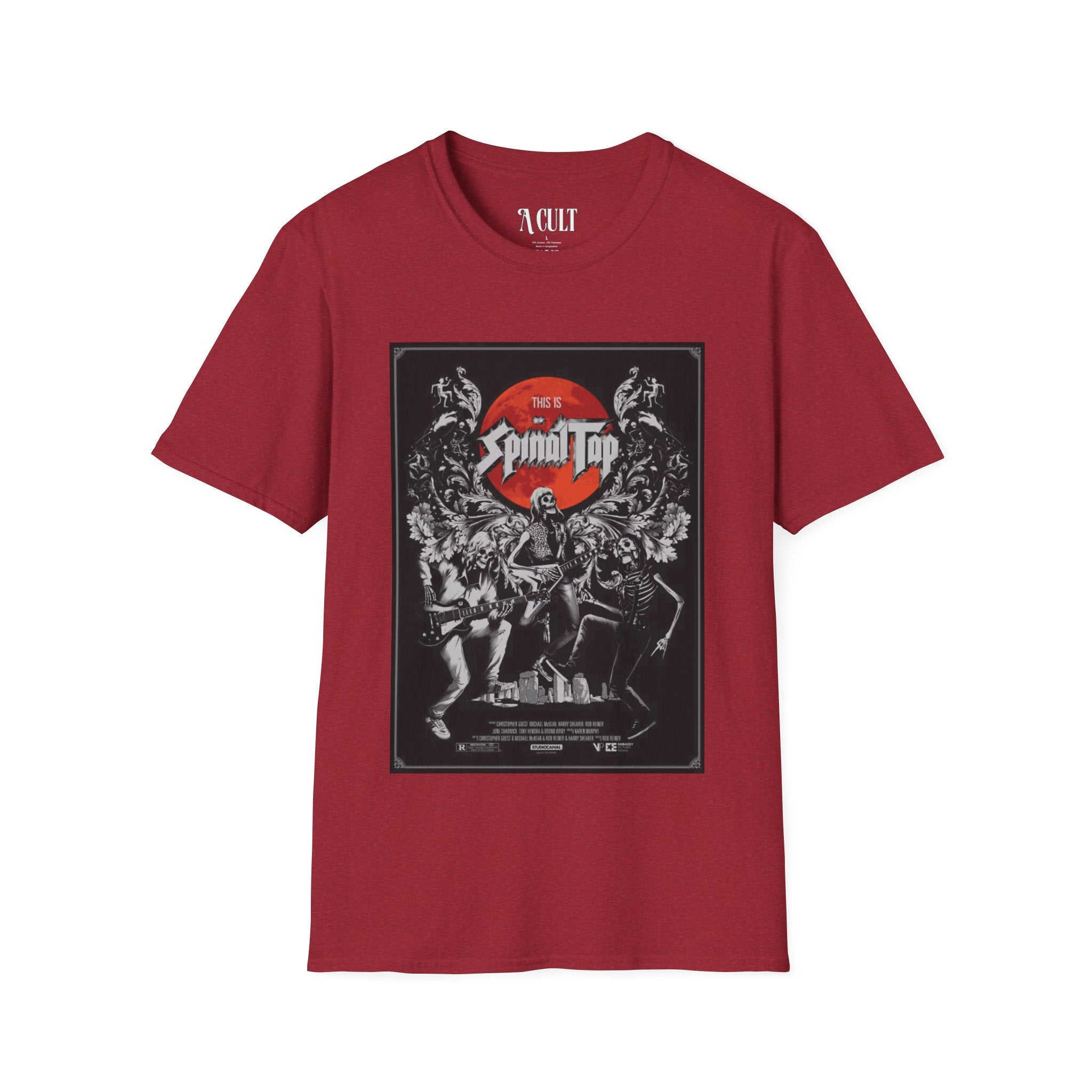 Spinal Tap - Skeleton - Unisex Soft-Style T-Shirt
