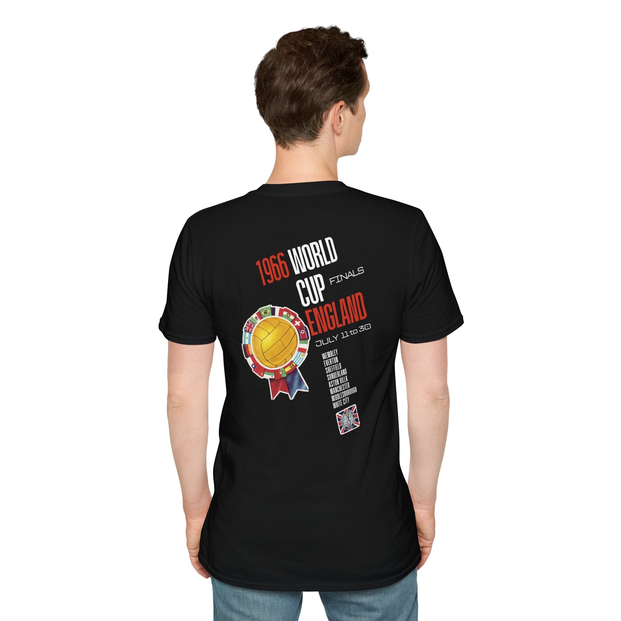 World Cup - England 1966 - Willie - Unisex Soft-Style T-Shirt