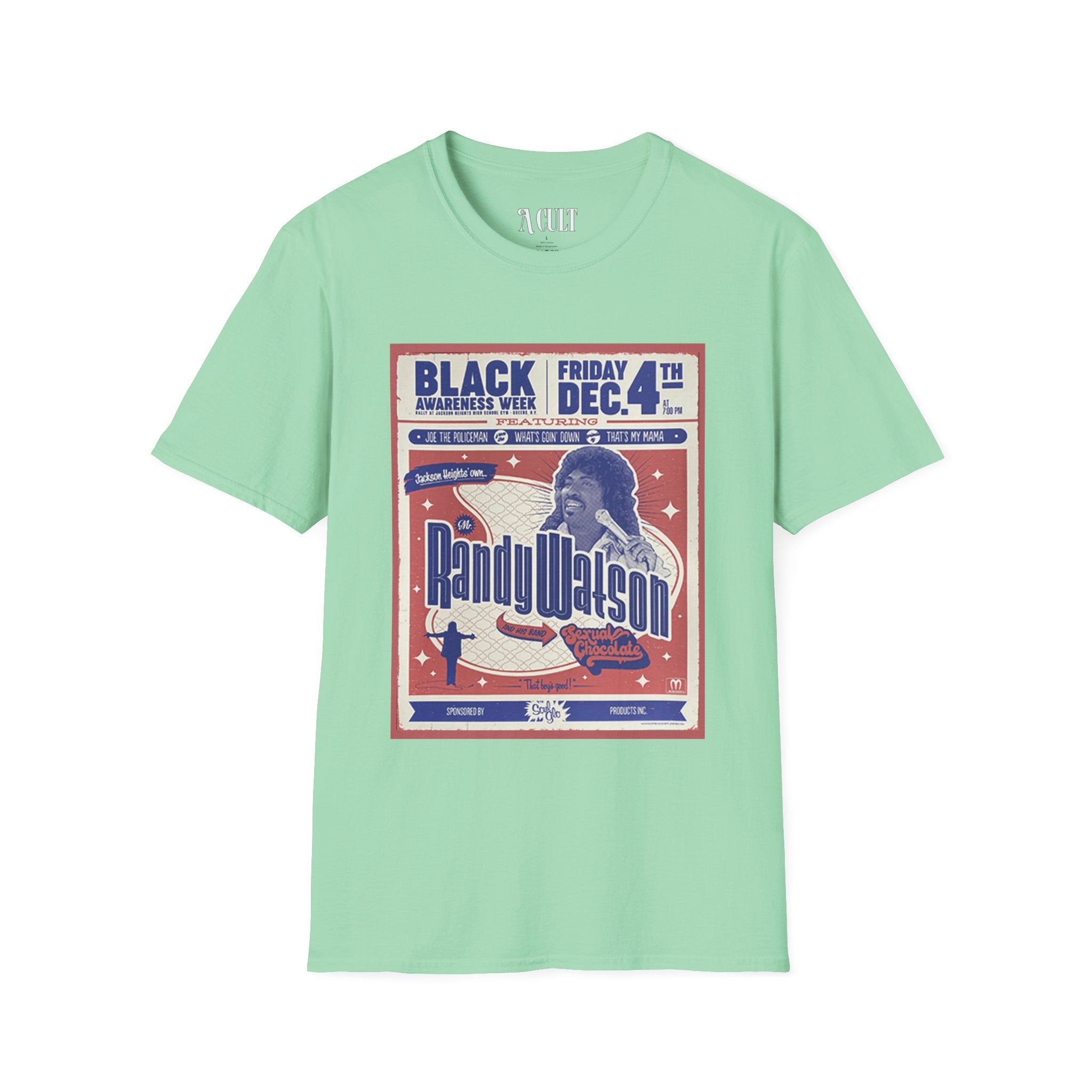 Coming To America - Randy Watson Concert - Unisex Soft-Style T-Shirt