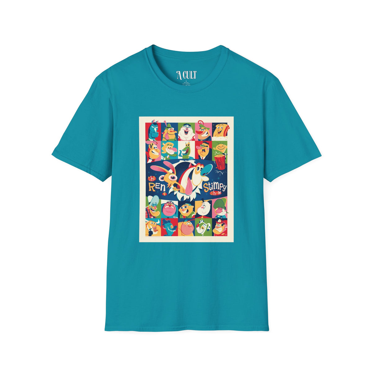 Ren And Stimpy - The Show - Unisex Soft-Style T-Shirt