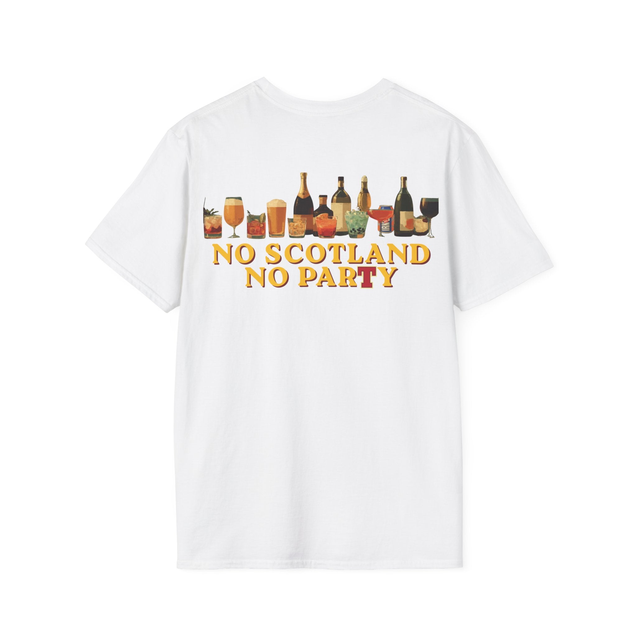 World Cup - Scotland - No Scotland, No Party - Unisex Soft-Style T-Shirt