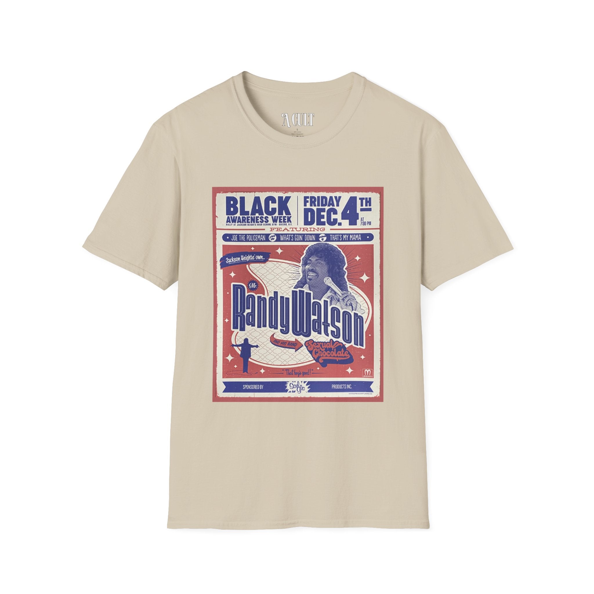 Coming To America - Randy Watson Concert - Unisex Soft-Style T-Shirt
