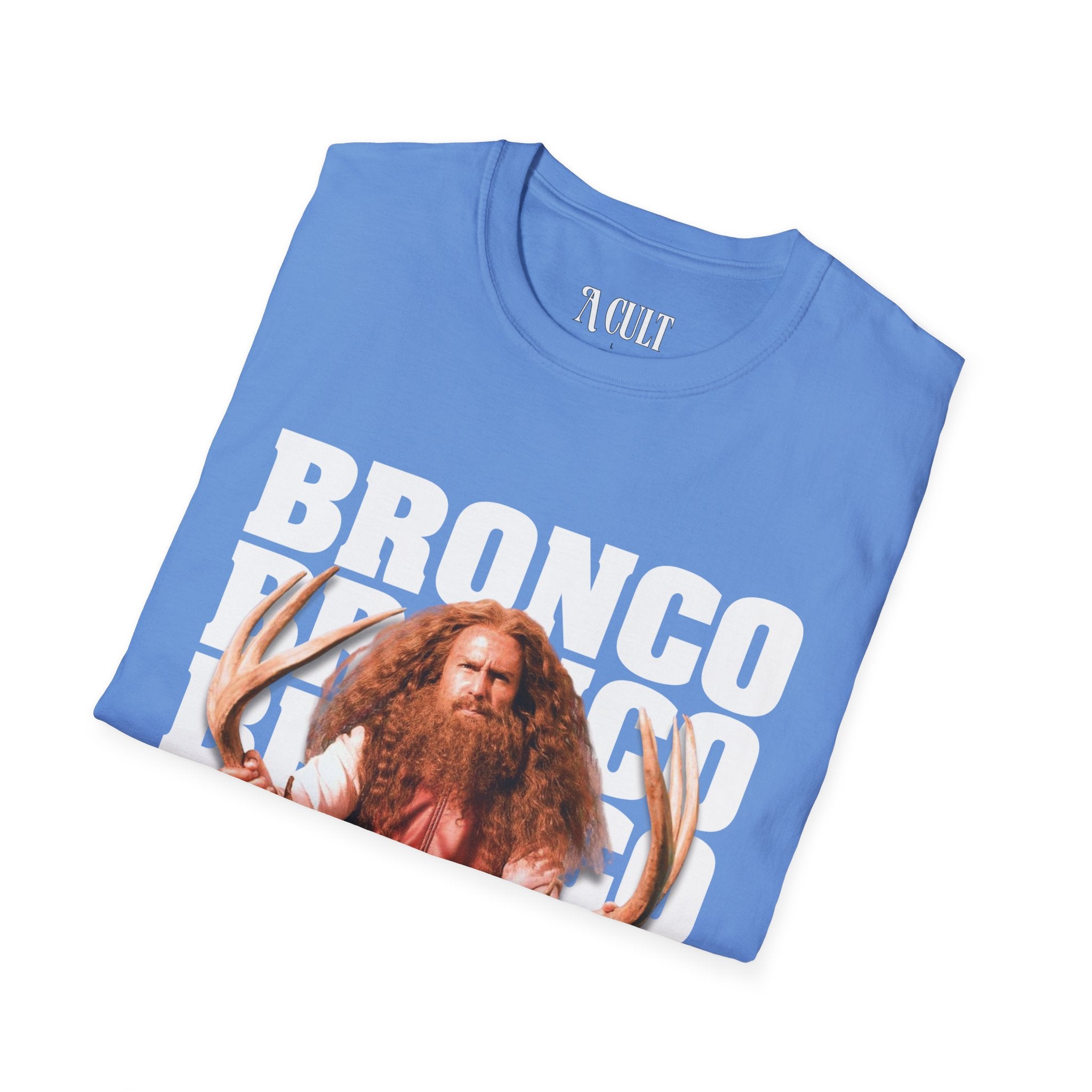 Gentlemen Broncos - Bronco and The Battle Stag - Unisex Soft-Style T-Shirt