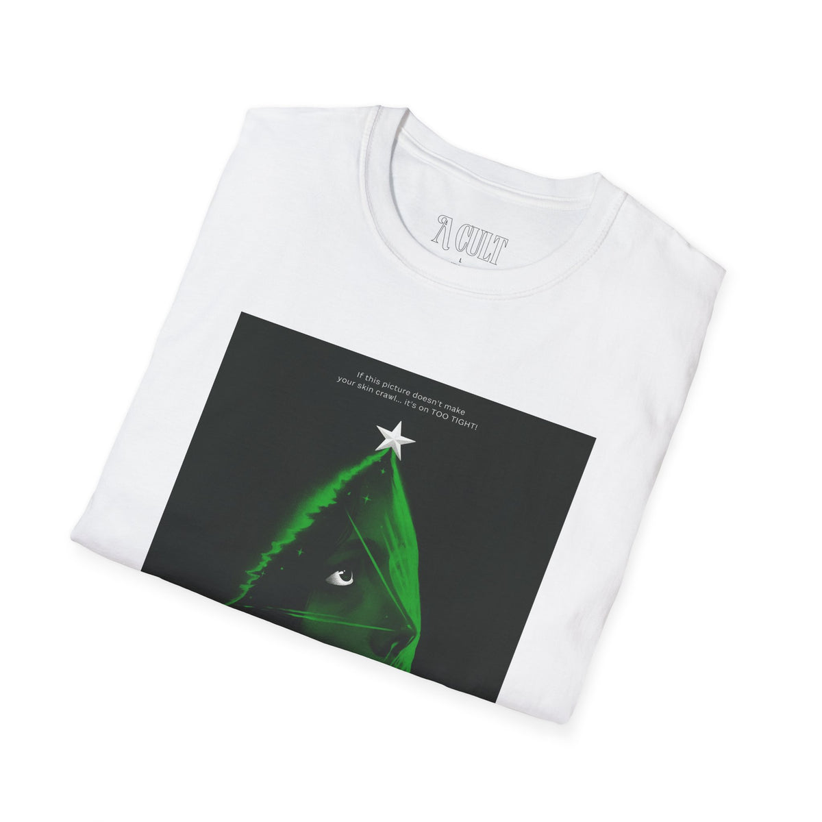 Black Christmas - Tree - Unisex Soft-Style T-Shirt