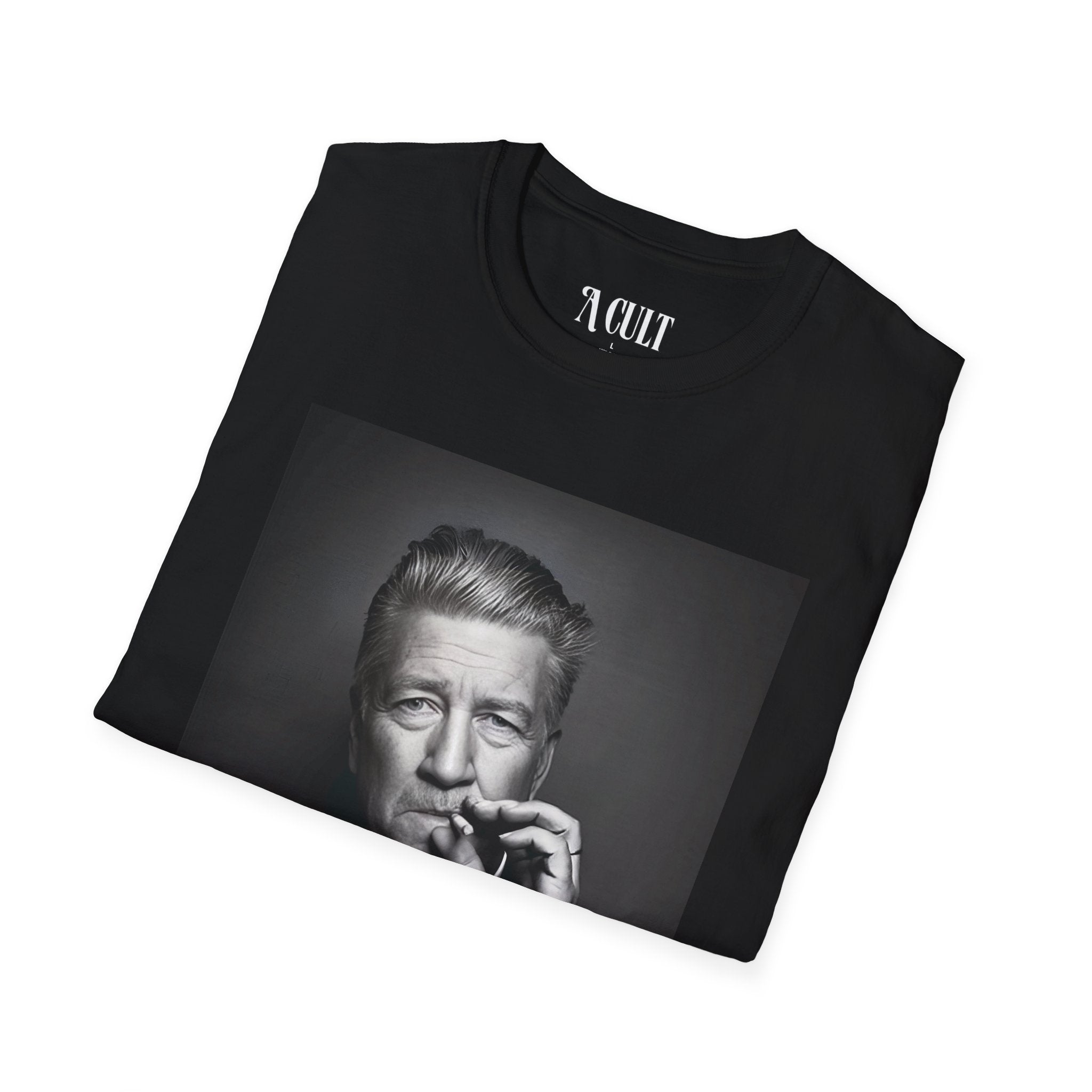David Lynch - Portrait - Unisex Soft-Style T-Shirt