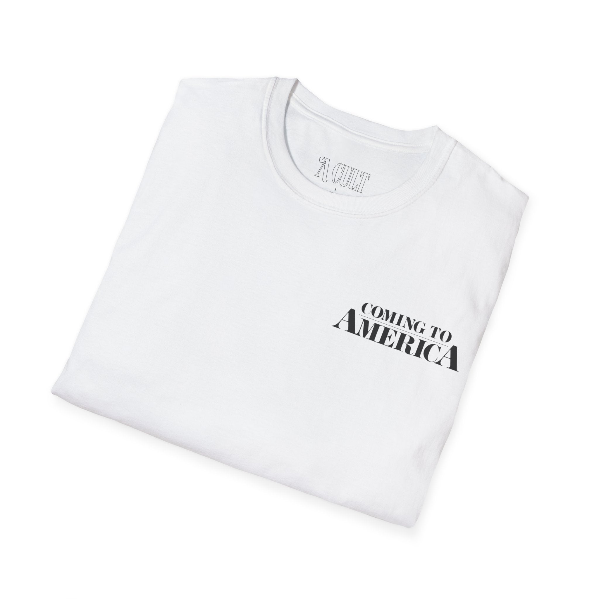 Coming To America - Randy & Chocolate - Unisex Soft-Style T-Shirt