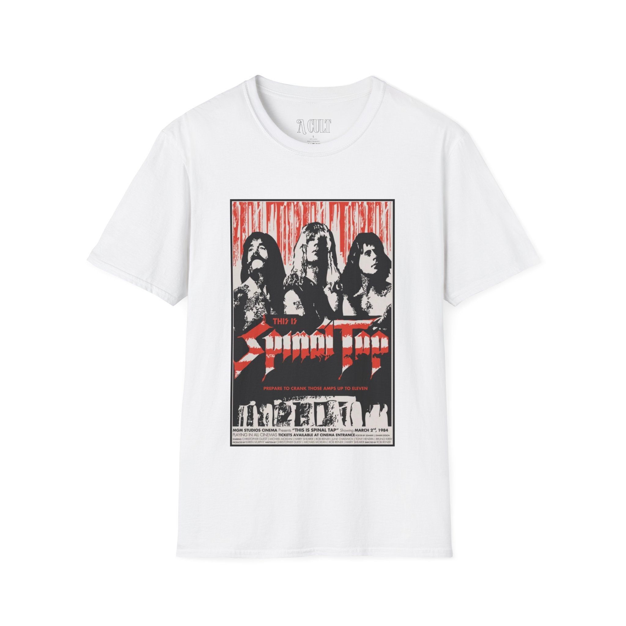 Spinal Tap - Amps Up - Unisex Soft-Style T-Shirt