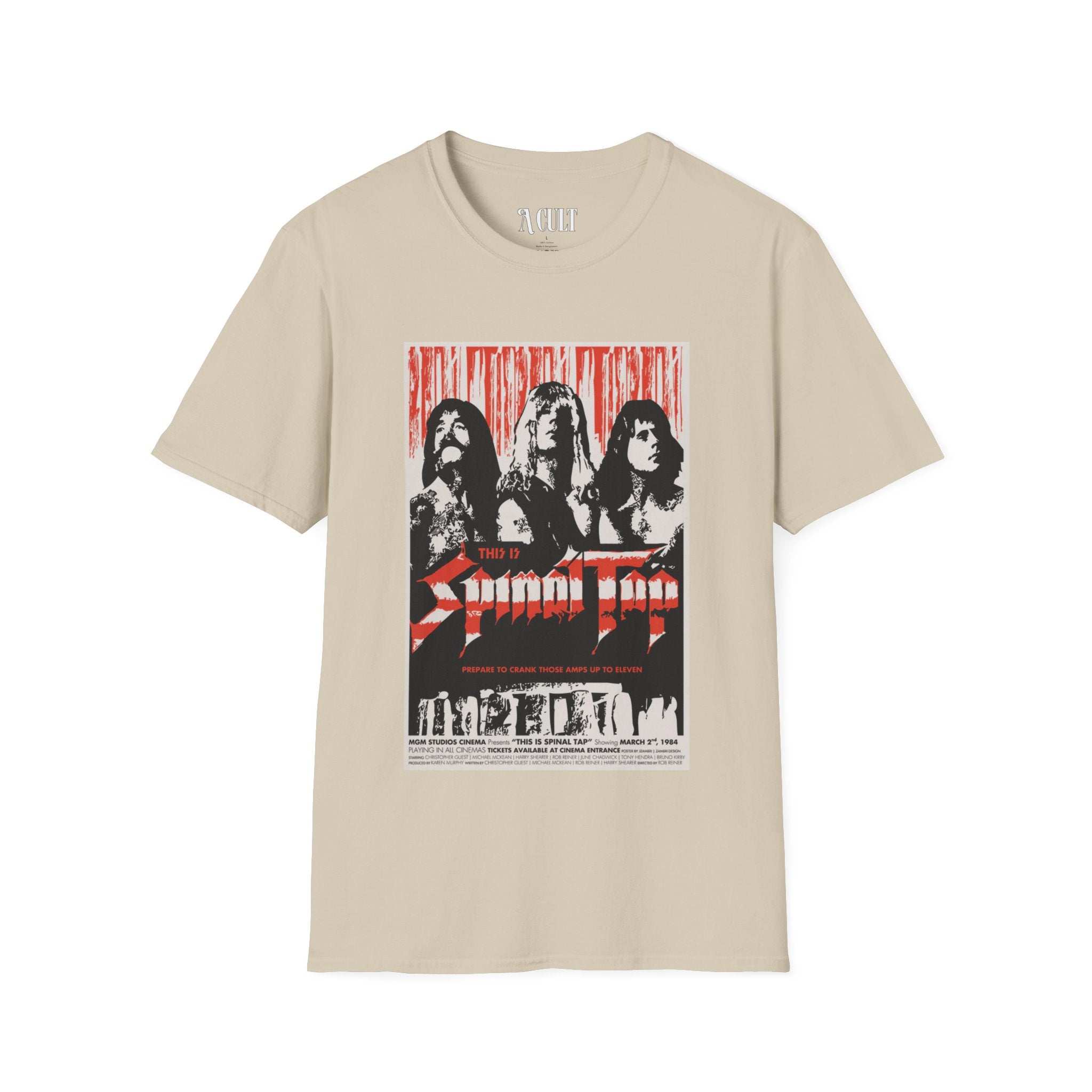 Spinal Tap - Amps Up - Unisex Soft-Style T-Shirt