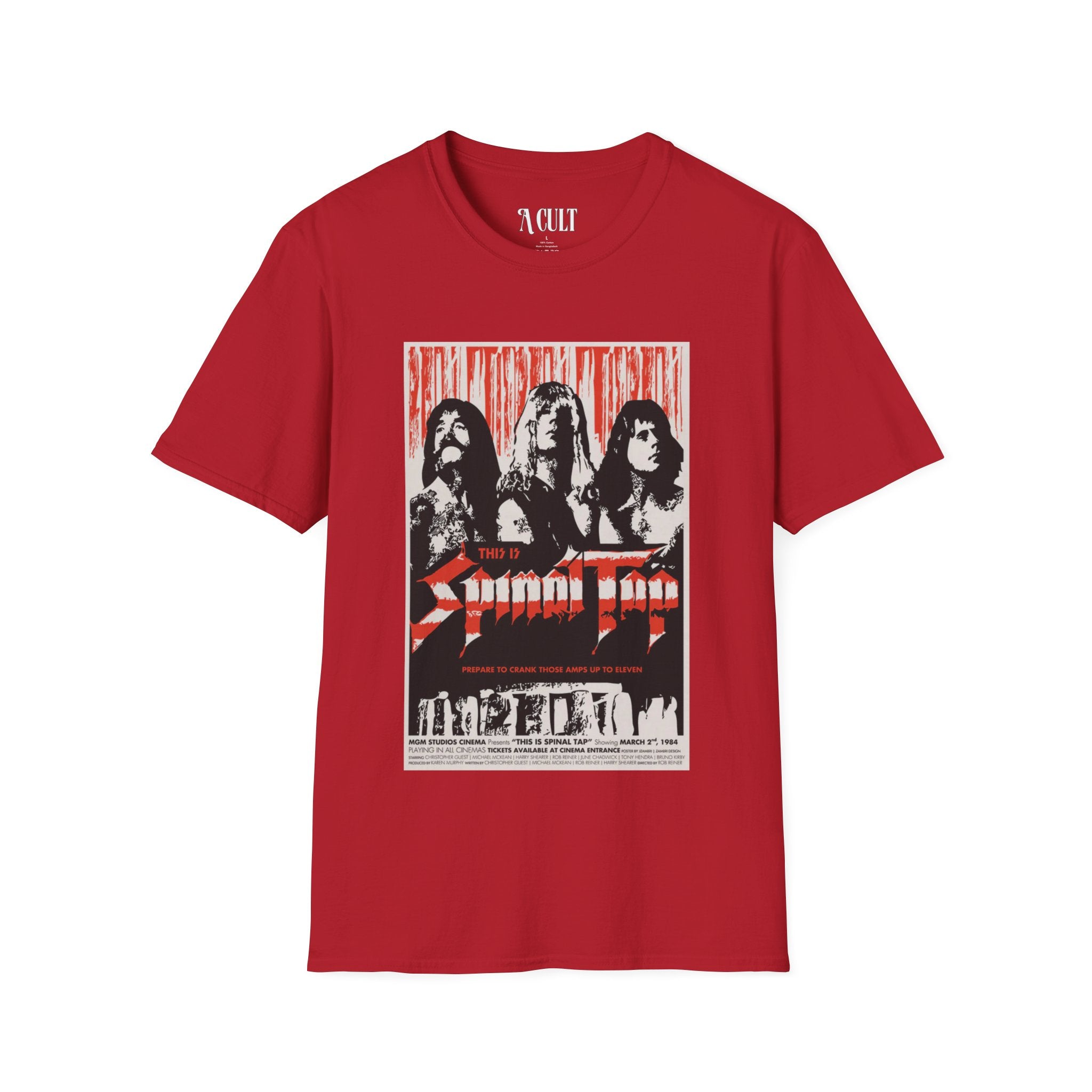 Spinal Tap - Amps Up - Unisex Soft-Style T-Shirt