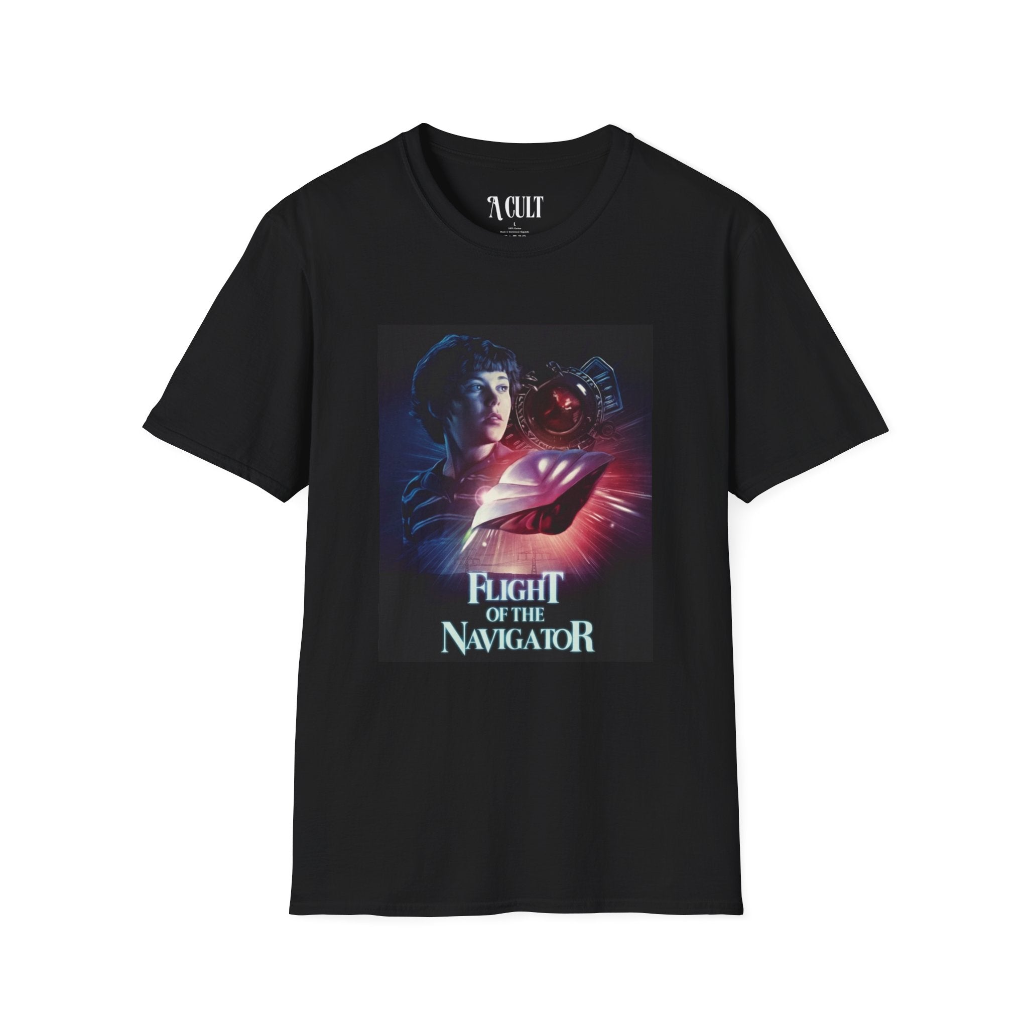 Flight of the Navigator - DVD Cover - Unisex Soft-Style T-Shirt