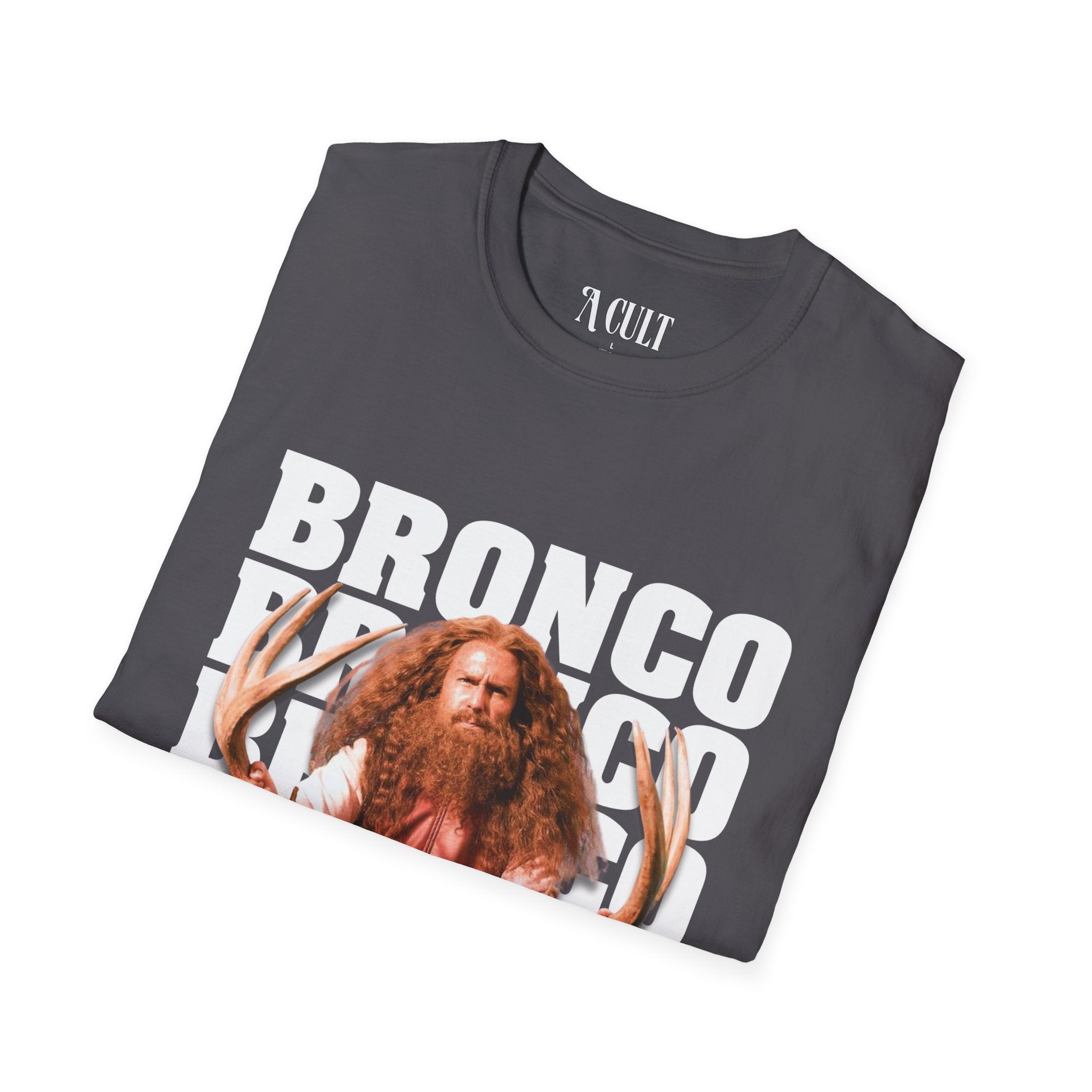 Gentlemen Broncos - Bronco and The Battle Stag - Unisex Soft-Style T-Shirt