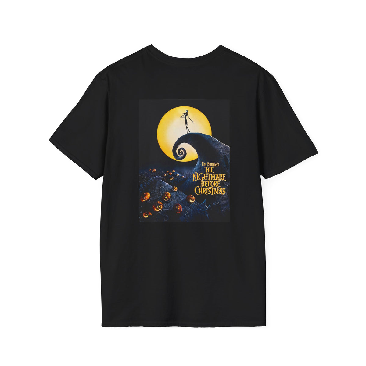 The Nightmare Before Christmas - Moon - Unisex Soft-Style T-Shirt
