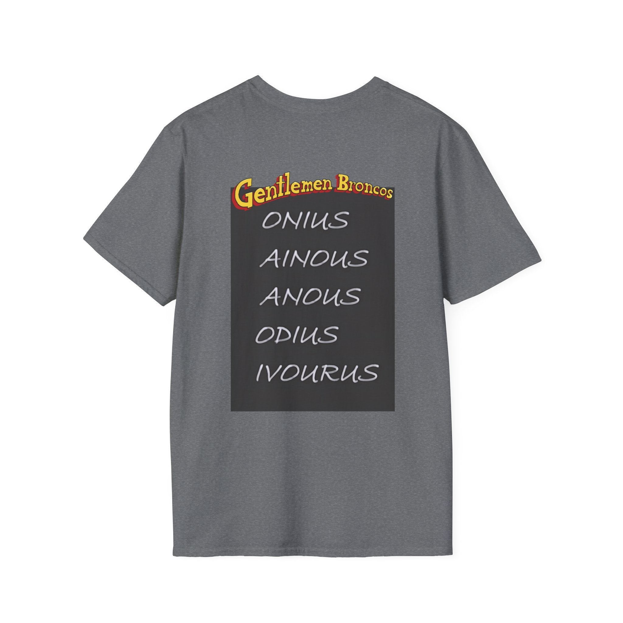 Gentlemen Broncos - Onius - Unisex Soft-Style T-Shirt