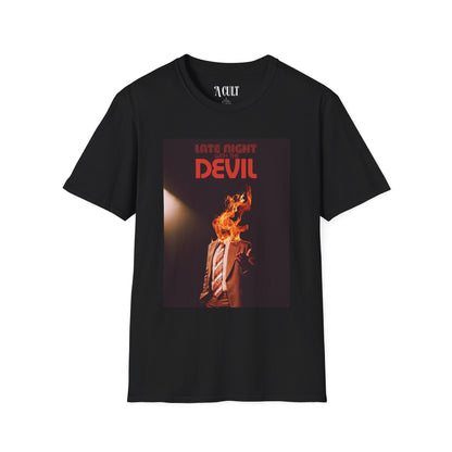 Late Night with the Devil - Fire - Unisex Soft-Style T-Shirt