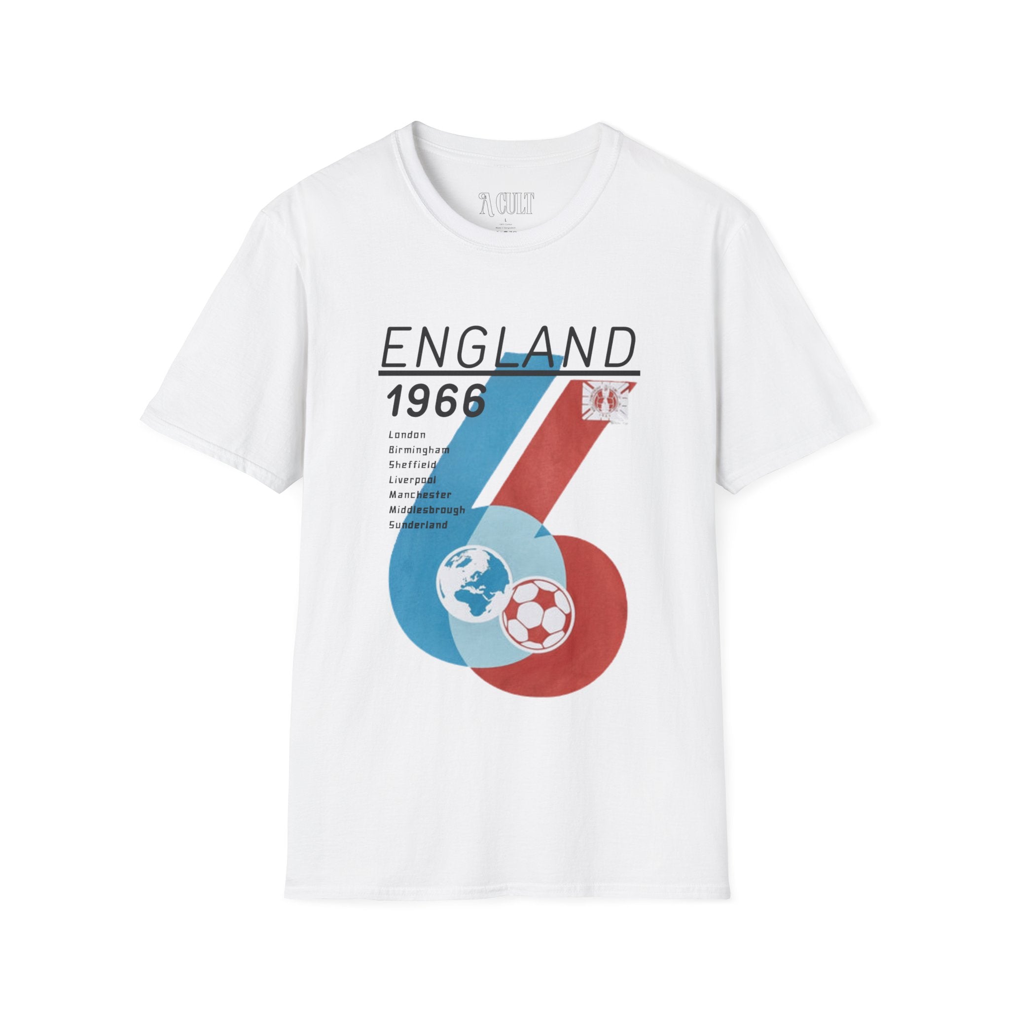World Cup - England 1966 - Stadiums - Unisex Soft-Style T-Shirt