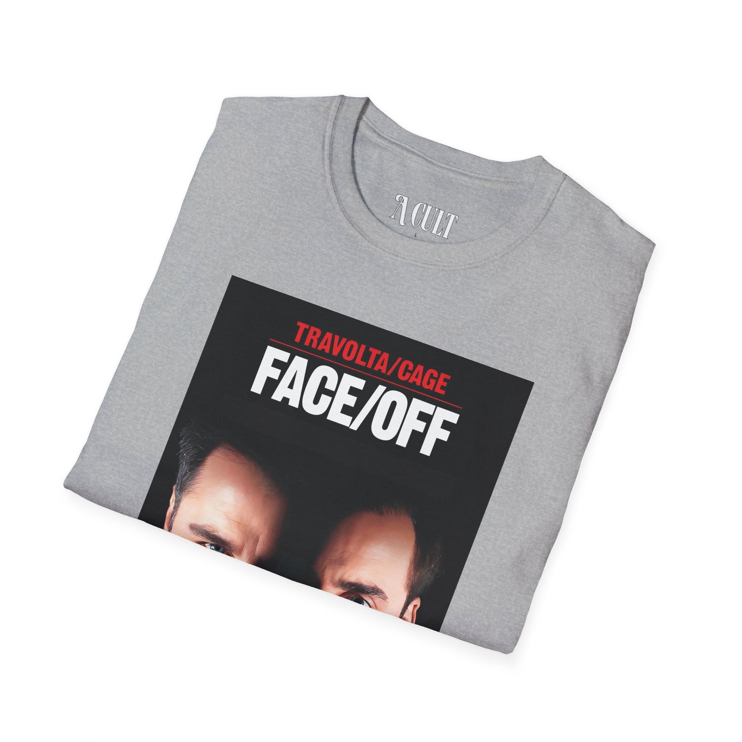 Face/Off - Movie Poster - Unisex Soft-Style T-Shirt