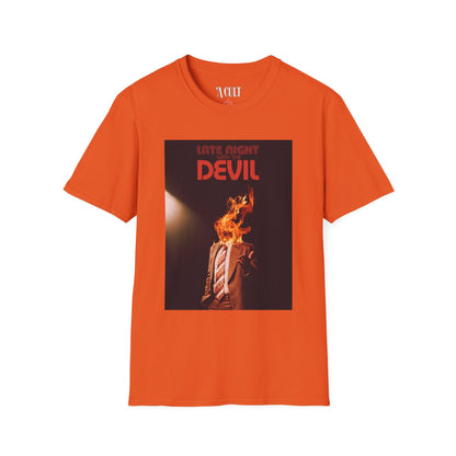 Late Night with the Devil - Fire - Unisex Soft-Style T-Shirt