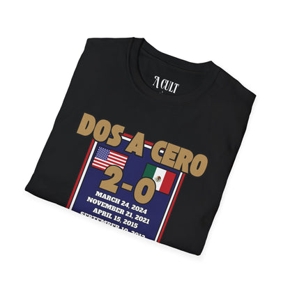 World Cup - USA - Dos A Cero - Unisex Soft-Style T-Shirt