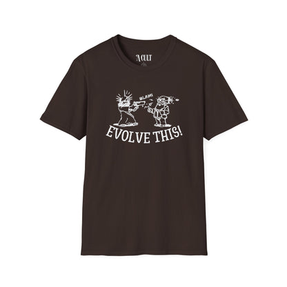 Paul Rudd &amp; Kristen Wiig - Evolve This - Unisex Soft-Style T-Shirt