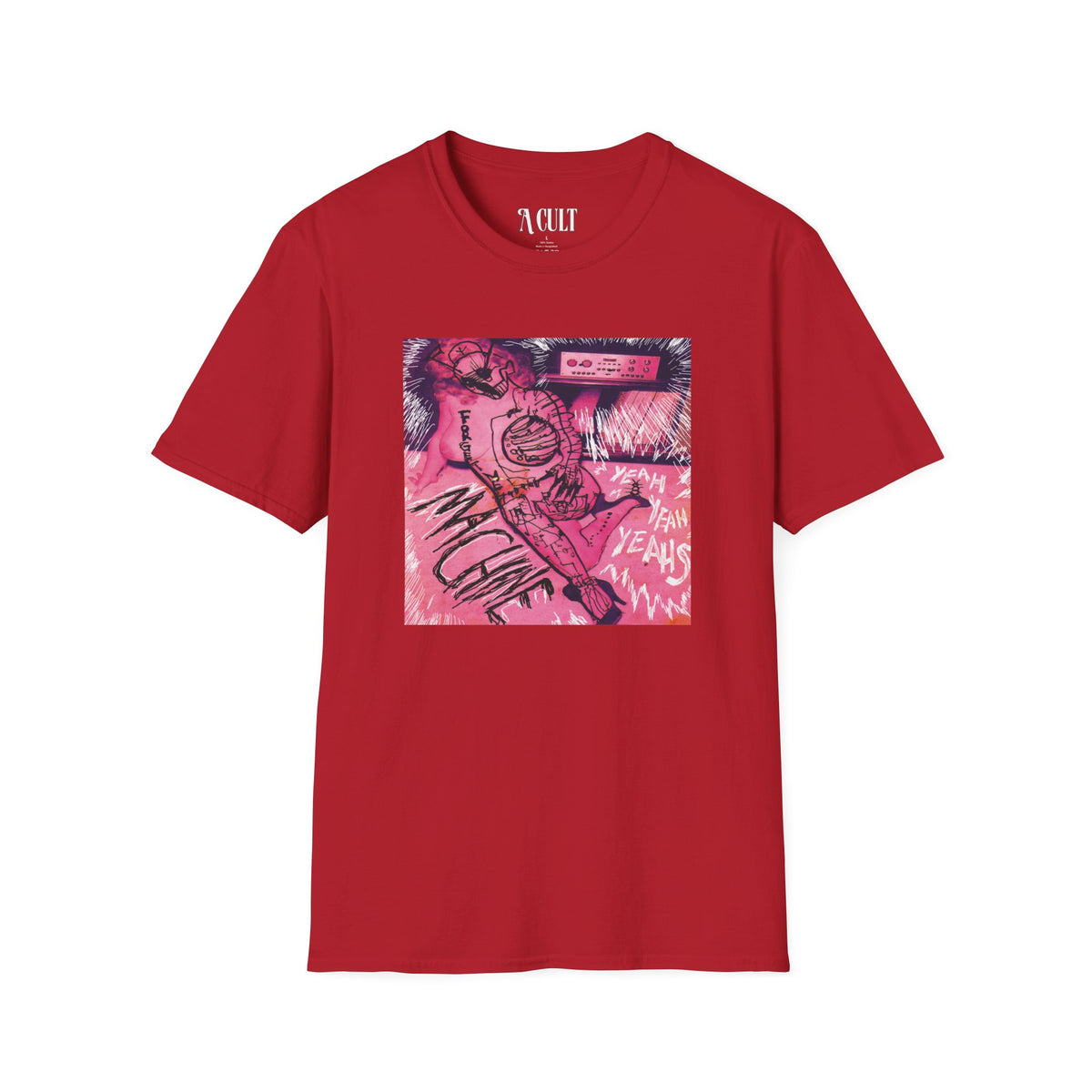 Yeah Yeah Yeahs - Machine - Unisex Soft-Style T-Shirt