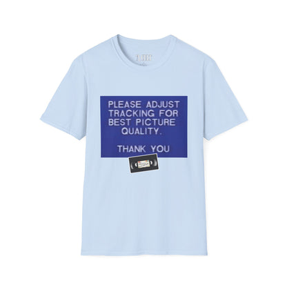 Tape Tee - Please Adjust Front - Unisex Soft-Style T-Shirt