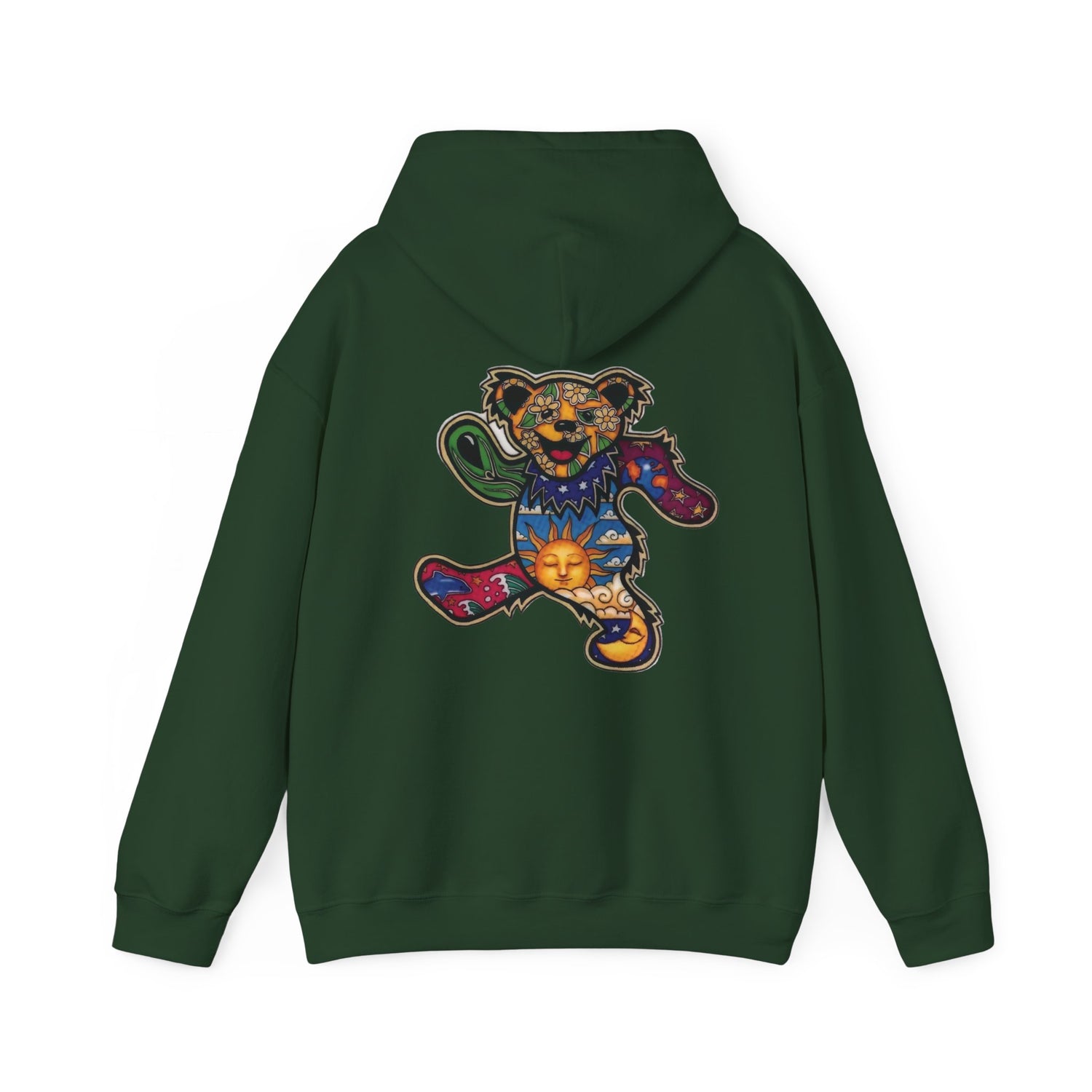 Grateful Dead - Patch Bear - Unisex Heavy Blend™ Hooded Sweatshirt