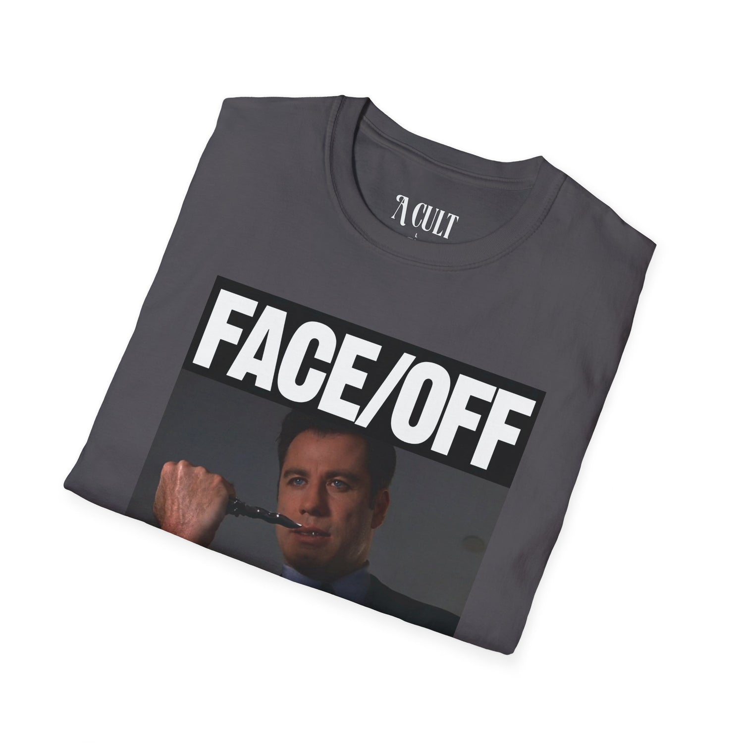 Face/Off - Cage - Unisex Soft-Style T-Shirt