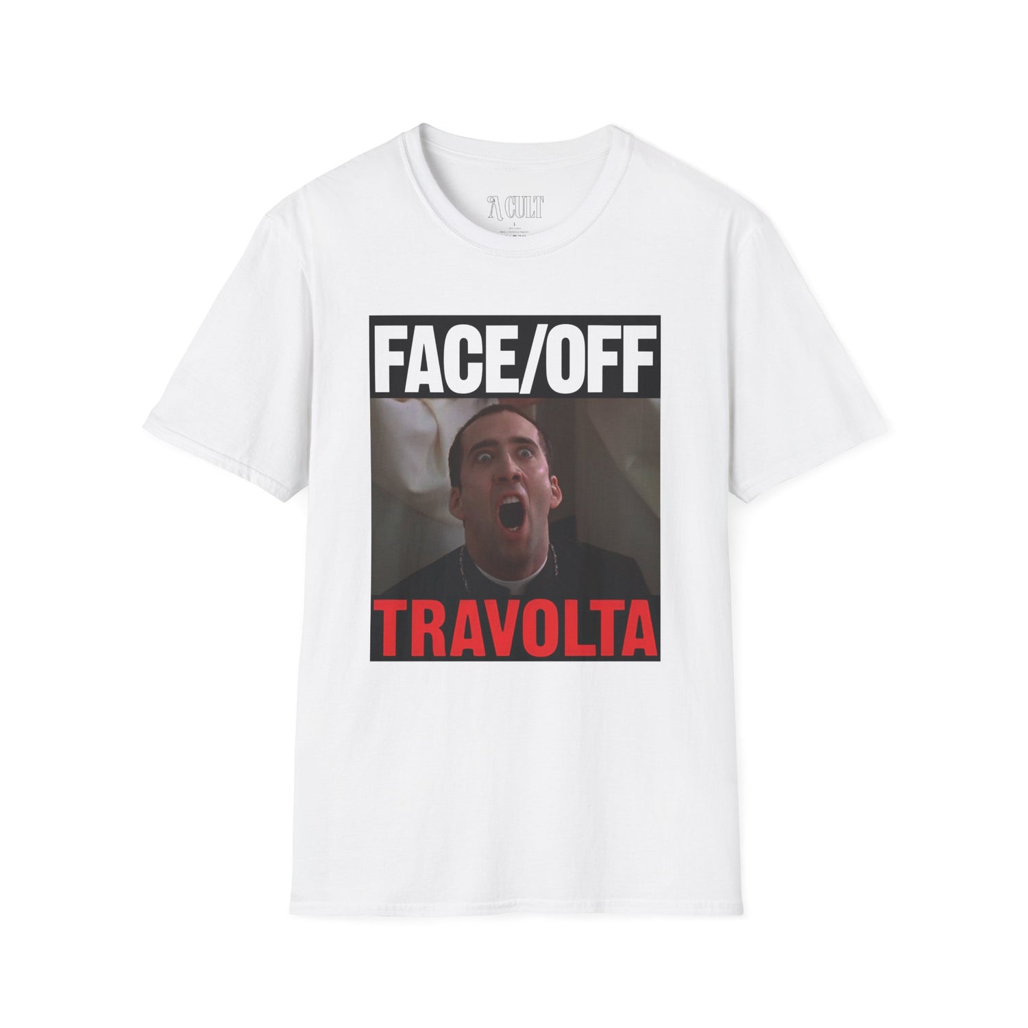 Face/Off - Travolta - Unisex Soft-Style T-Shirt