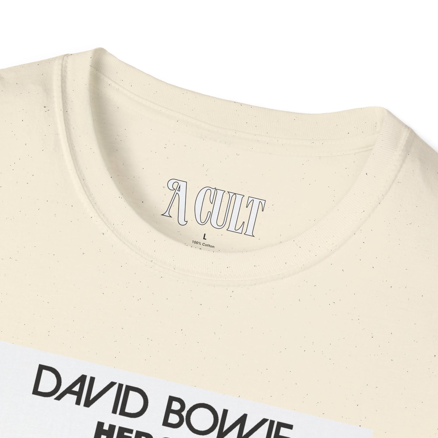 David Bowie - Heroes - Unisex Soft-Style T-Shirt
