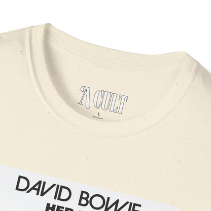 David Bowie - Heroes - Unisex Soft-Style T-Shirt