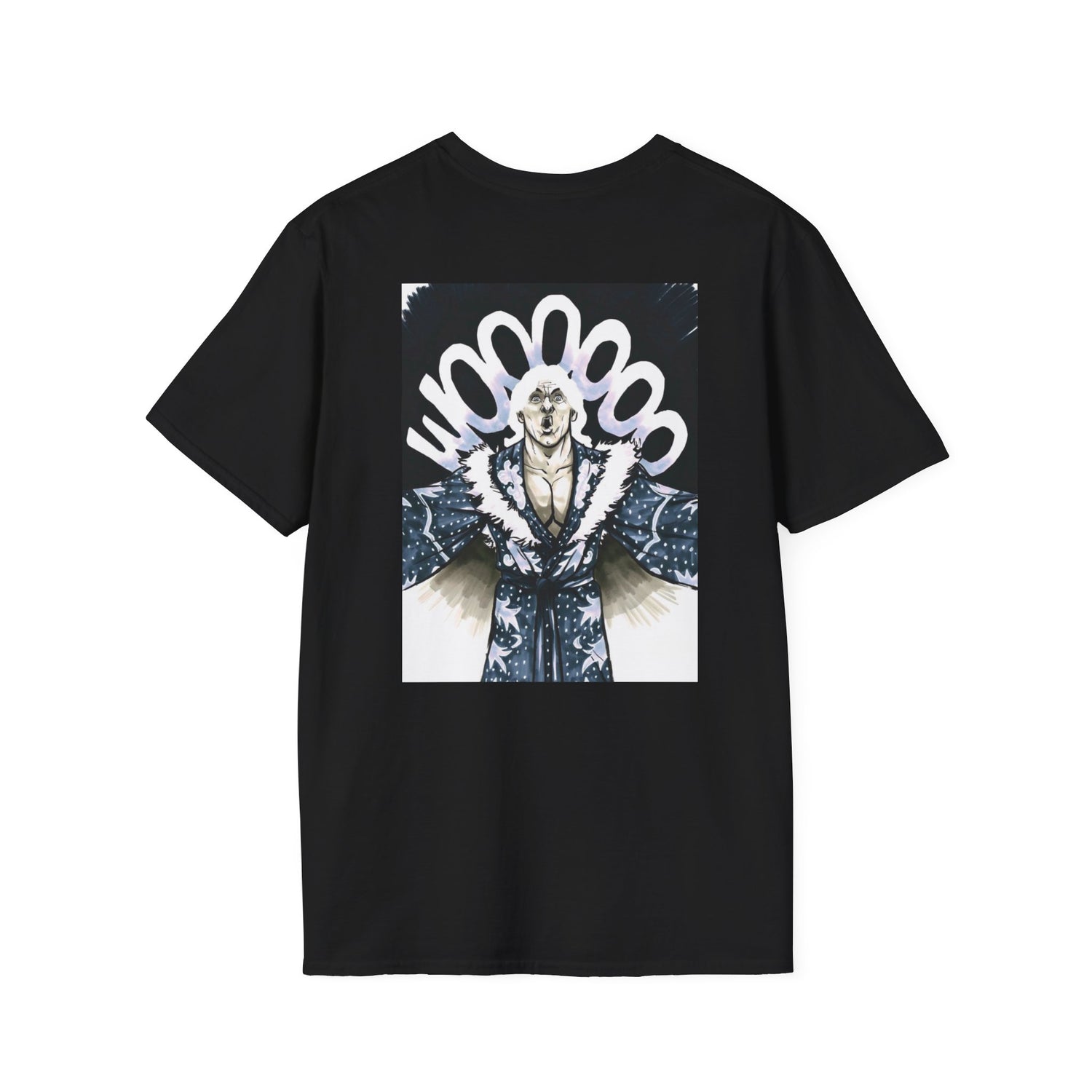 Ric Flair - Woooooo! Black - Unisex Soft-Style T-Shirt